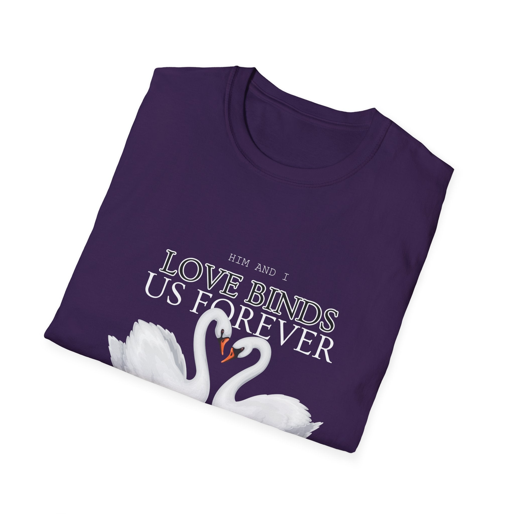 Romantic Swan Love T-Shirt | Perfect Gift for Couples