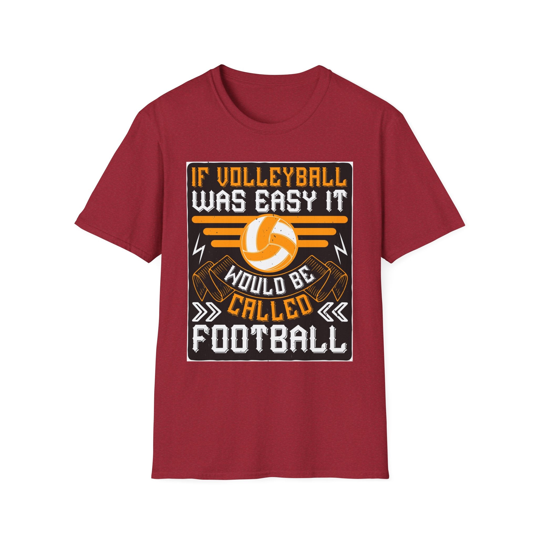 Volleyball Humor T-Shirt, Funny Sports Tee, Unisex Softstyle