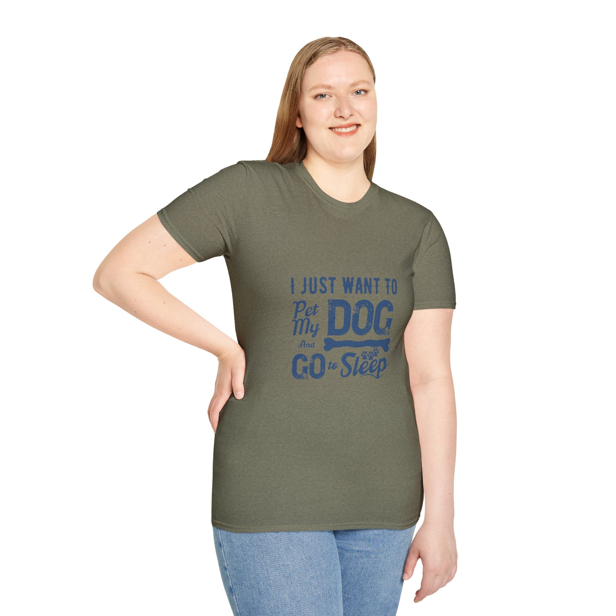 Funny Dog Lover Unisex T-Shirt, Pet Lover Gift, Cute Dog T-Shirt, Dog Mom, Dog Dad Apparel, Animal Lover Shirt