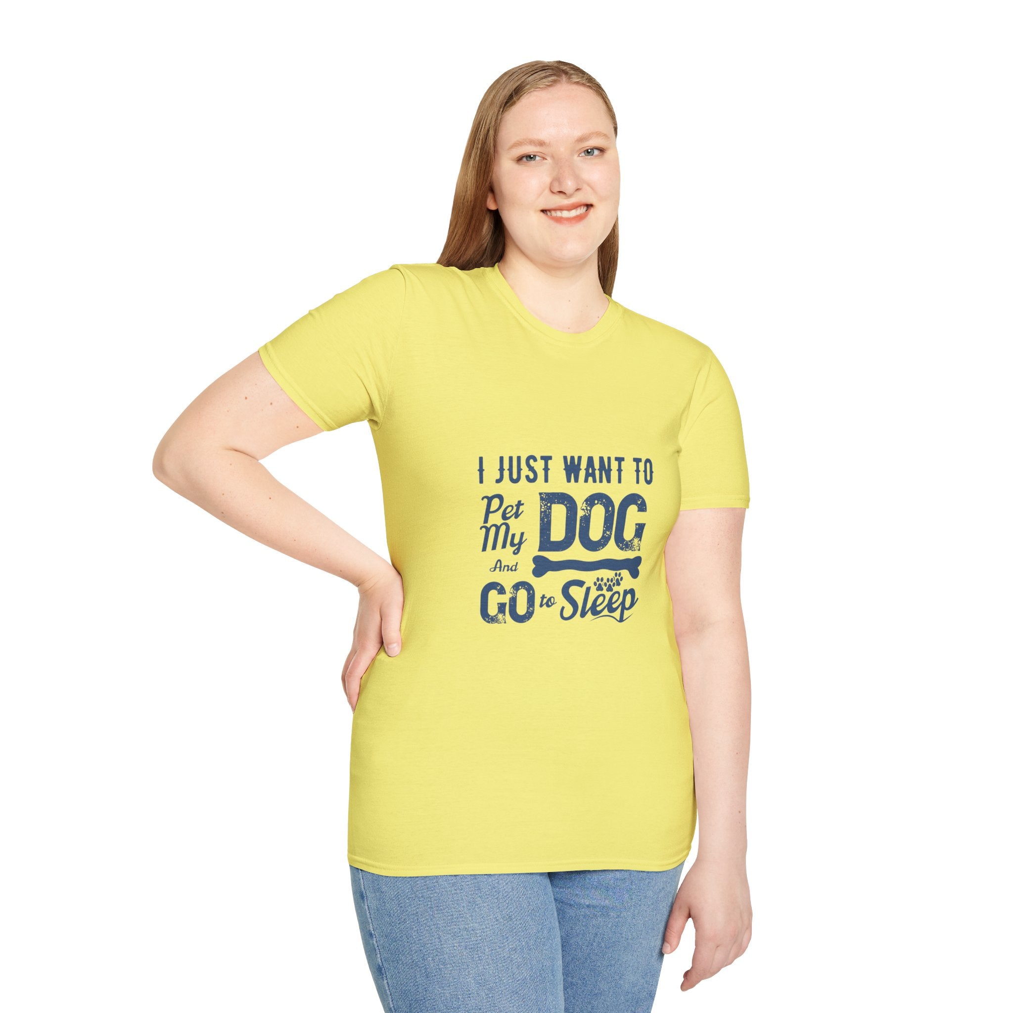 Funny Dog Lover Unisex T-Shirt, Pet Lover Gift, Cute Dog T-Shirt, Dog Mom, Dog Dad Apparel, Animal Lover Shirt