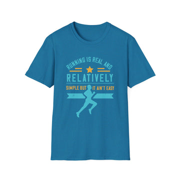 Motivational Running T-Shirt, Comfortable Workout Tee