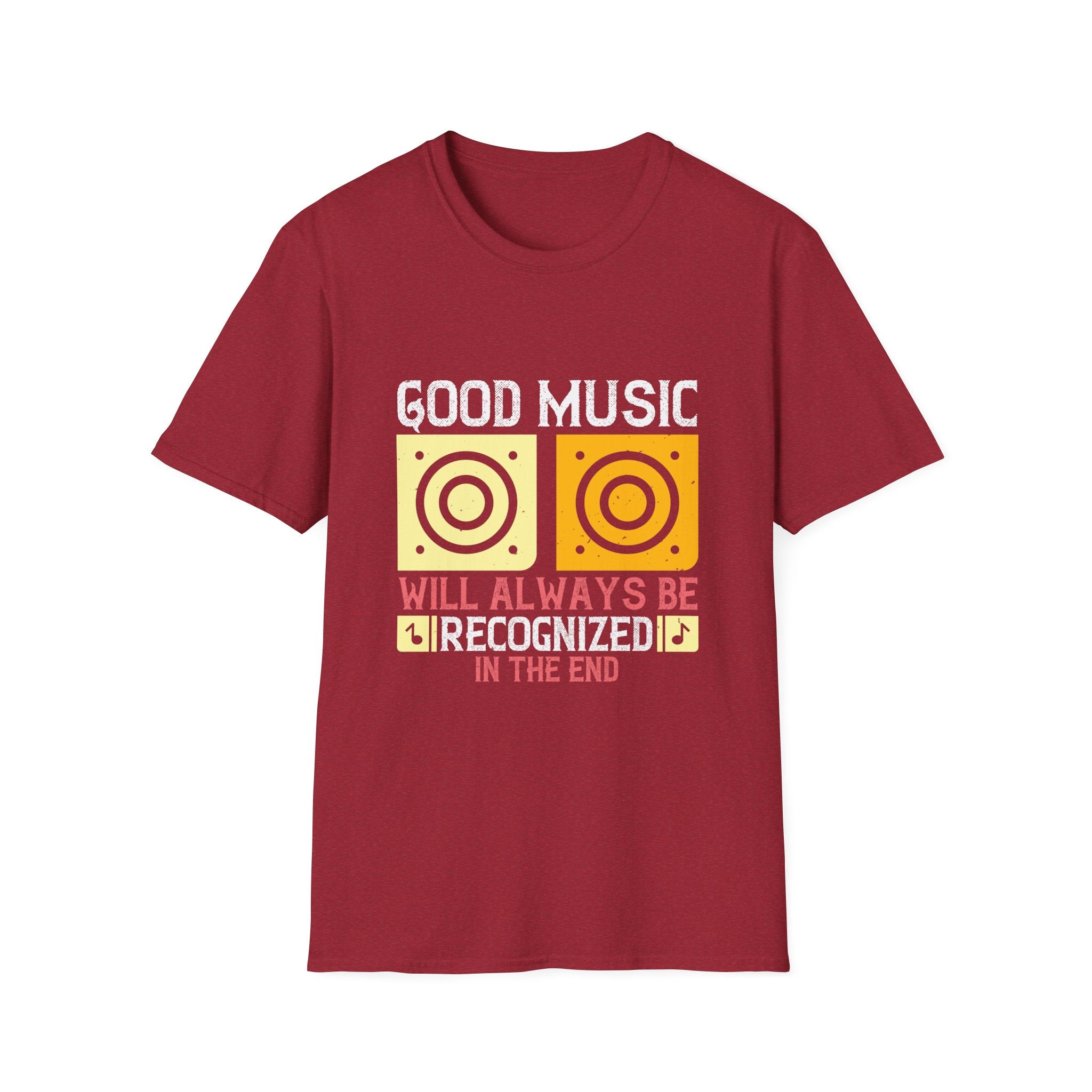 Good Music Unisex Softstyle T-Shirt | Retro Music Lover Tee