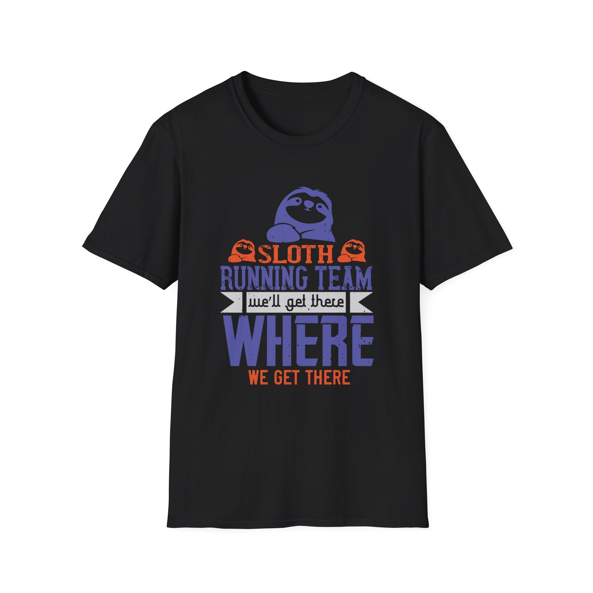 Sloth Running Team T-Shirt, Funny Running Shirt