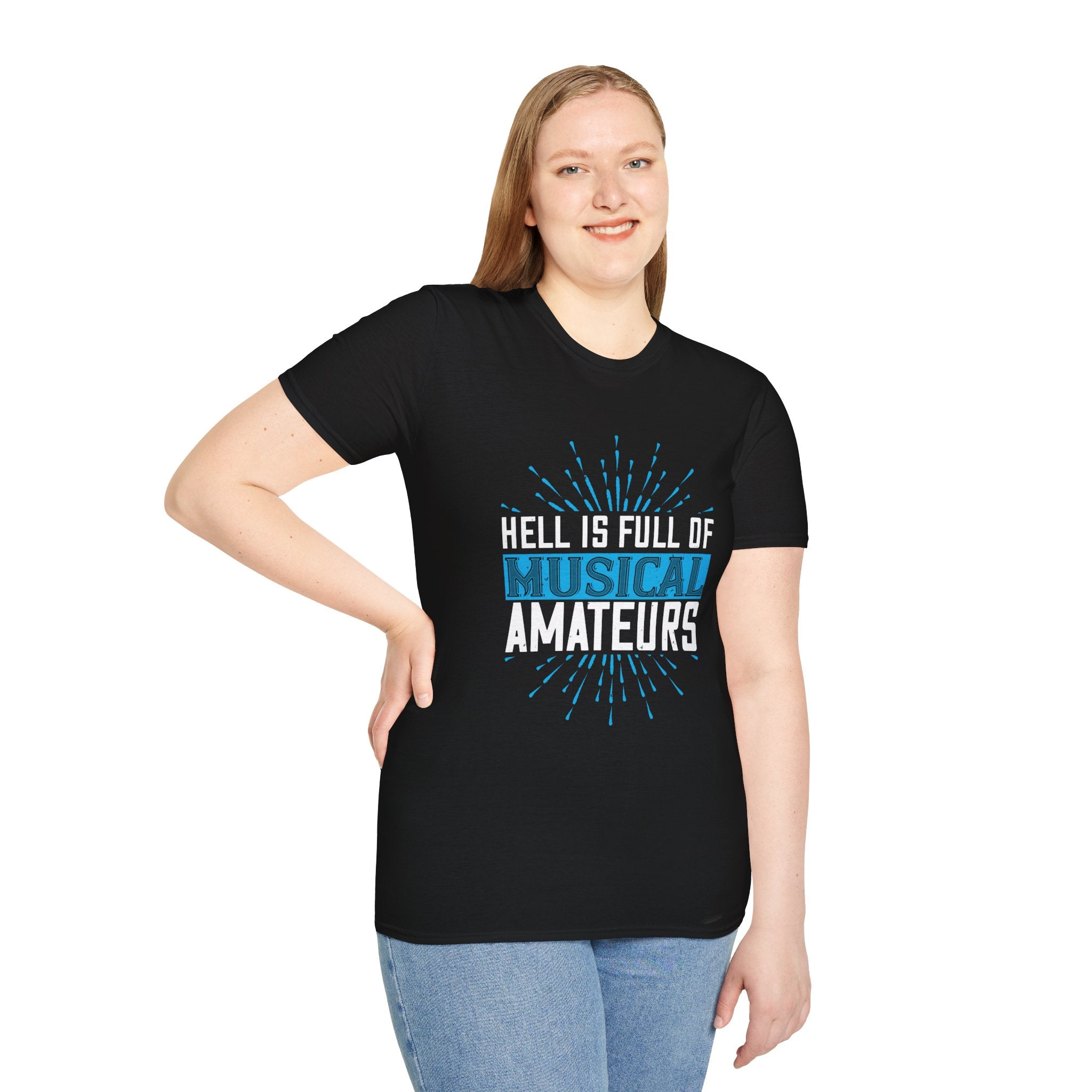 Musical Amateurs T-Shirt, Funny Music Lover Tee, Unisex Softstyle Shirt