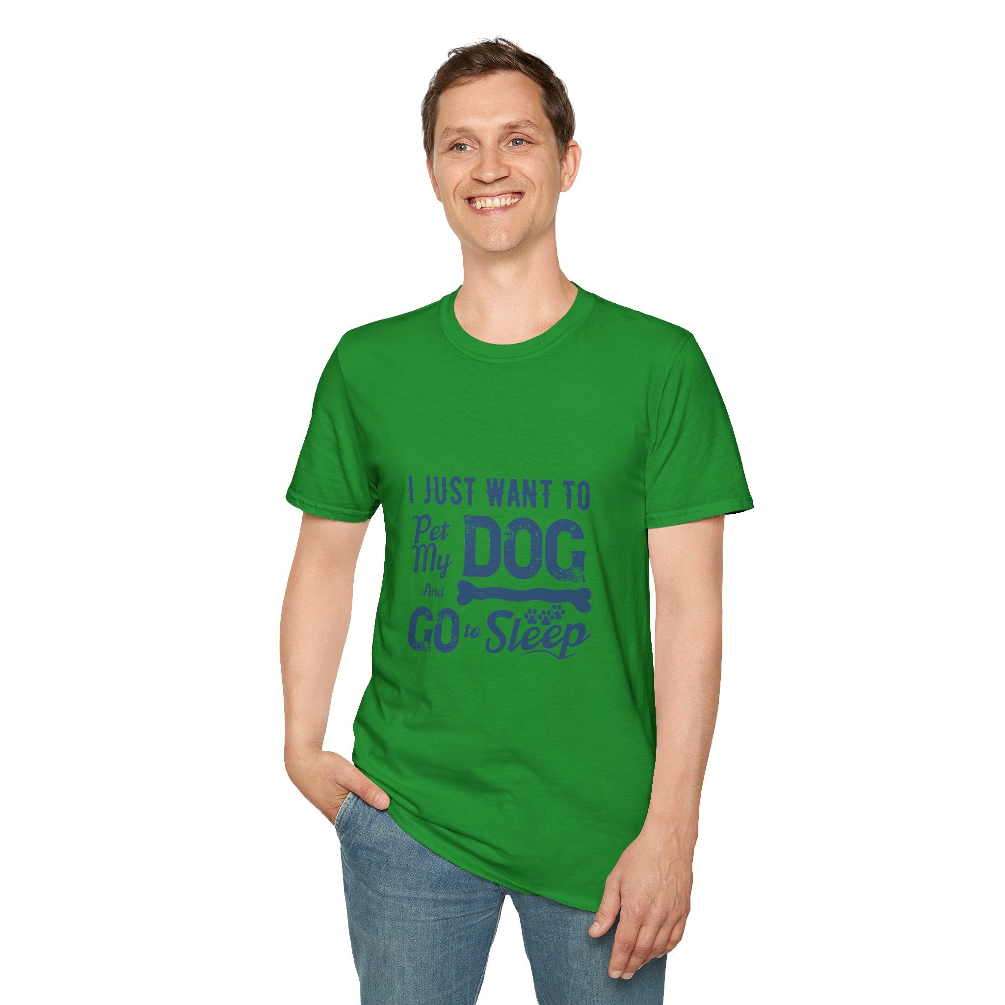 Funny Dog Lover Unisex T-Shirt, Pet Lover Gift, Cute Dog T-Shirt, Dog Mom, Dog Dad Apparel, Animal Lover Shirt