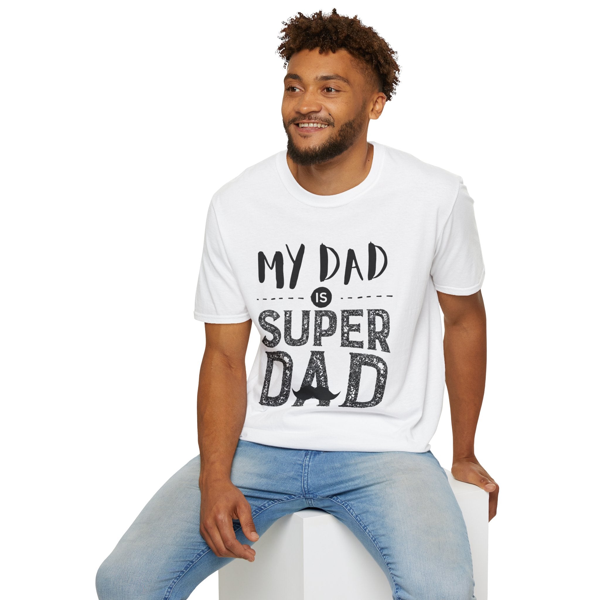 Super Dad Unisex Softstyle T-Shirt | Perfect Gift for Father's Day