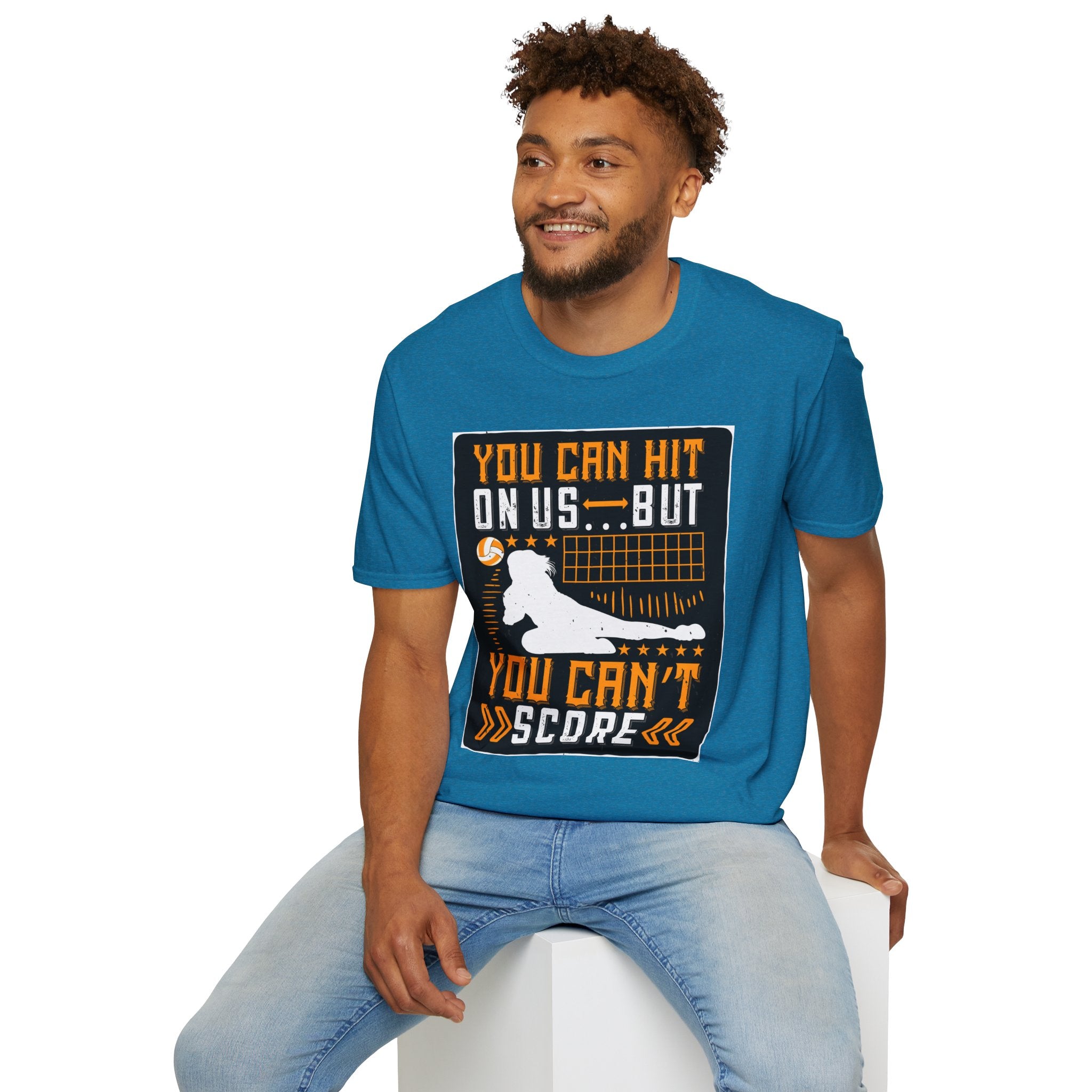 Volleyball Humor T-Shirt, Sporty Gift for Athletes, Softstyle Tee
