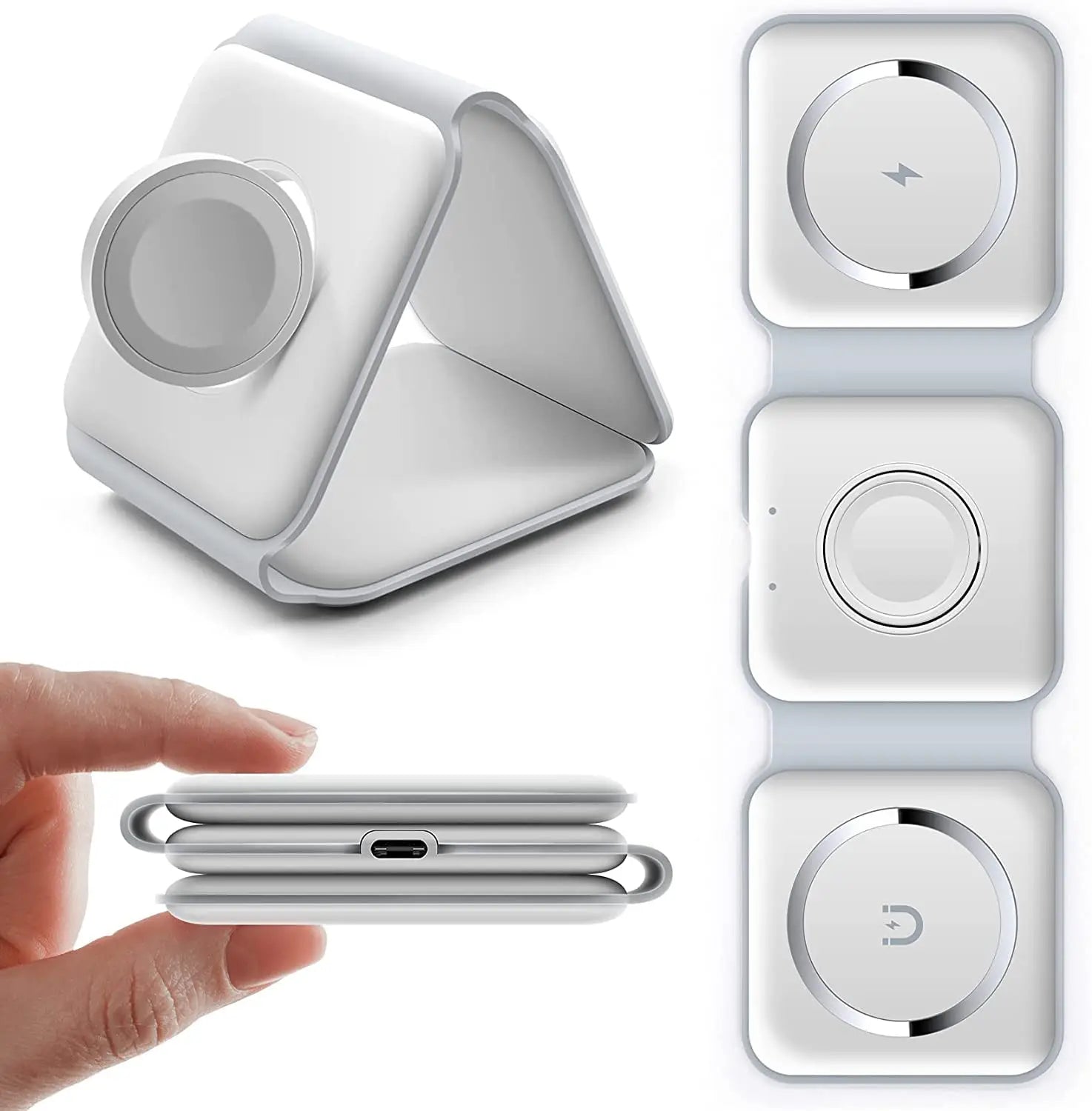 3-in-1 Wireless Charging Pad Advibe Studio