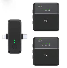 3-in-1 Wireless Lavalier Microphone Advibe Studio