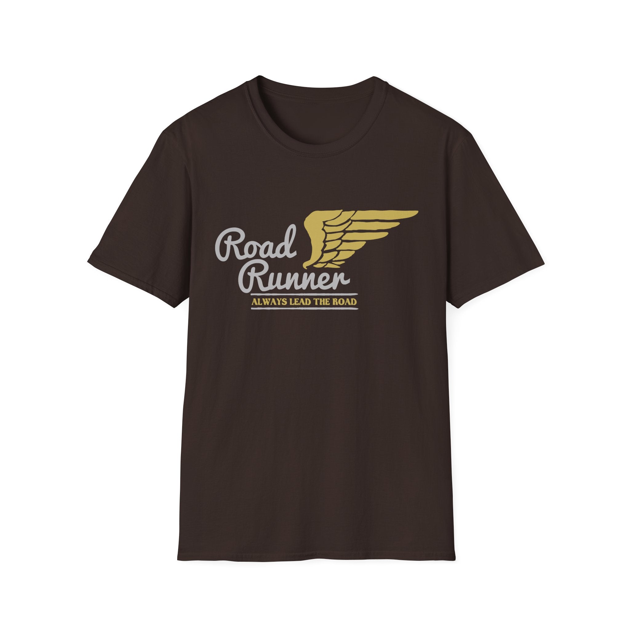 Road Runner Unisex Softstyle T-Shirt | Perfect Gift for Runners, Sports Lovers, Fitness Enthusiasts, Casual Wear, Marathon Events