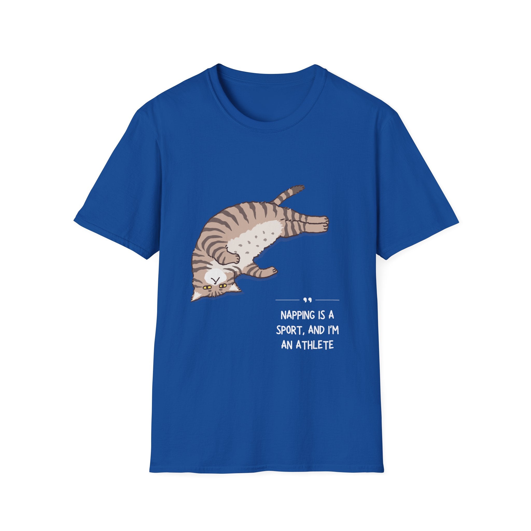 Cat Nap T-Shirt, Funny Cat Lover Gift, Unisex Tee