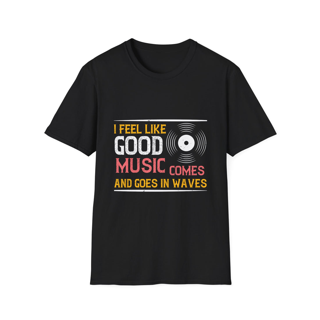 Good Vibes Unisex T-Shirt - Music Lover Gift, Cool Casual Wear