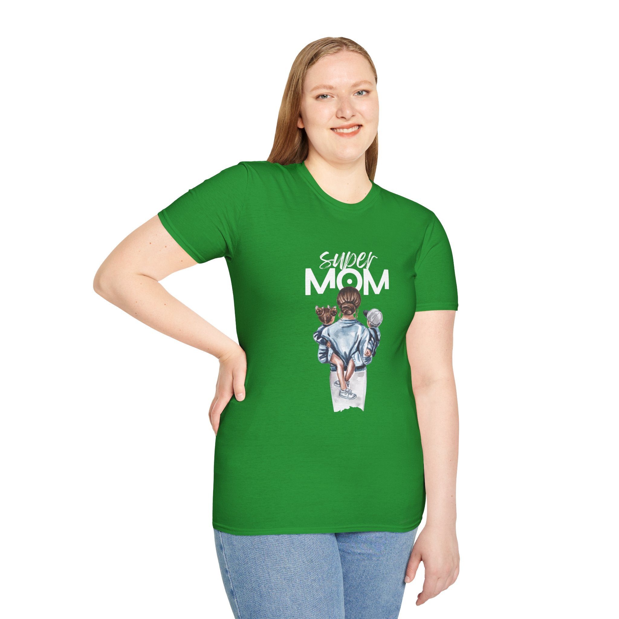 Super Mom Unisex Softstyle T-Shirt | Unisex T-Shirt
