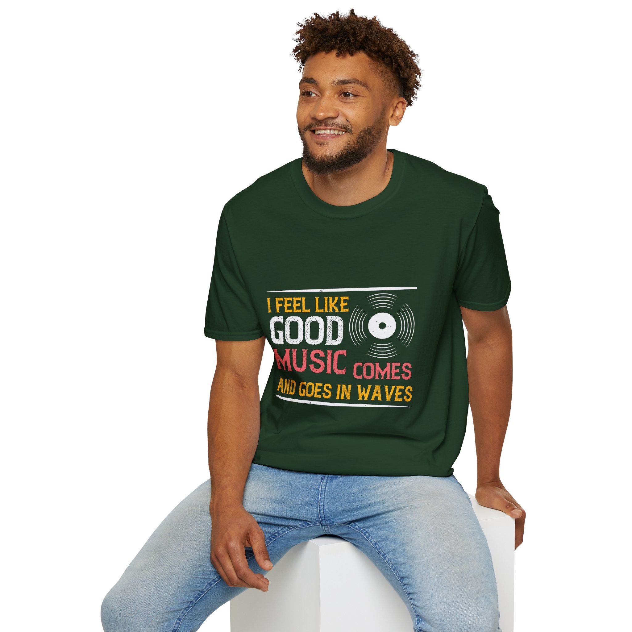 Good Vibes Unisex T-Shirt - Music Lover Gift, Cool Casual Wear