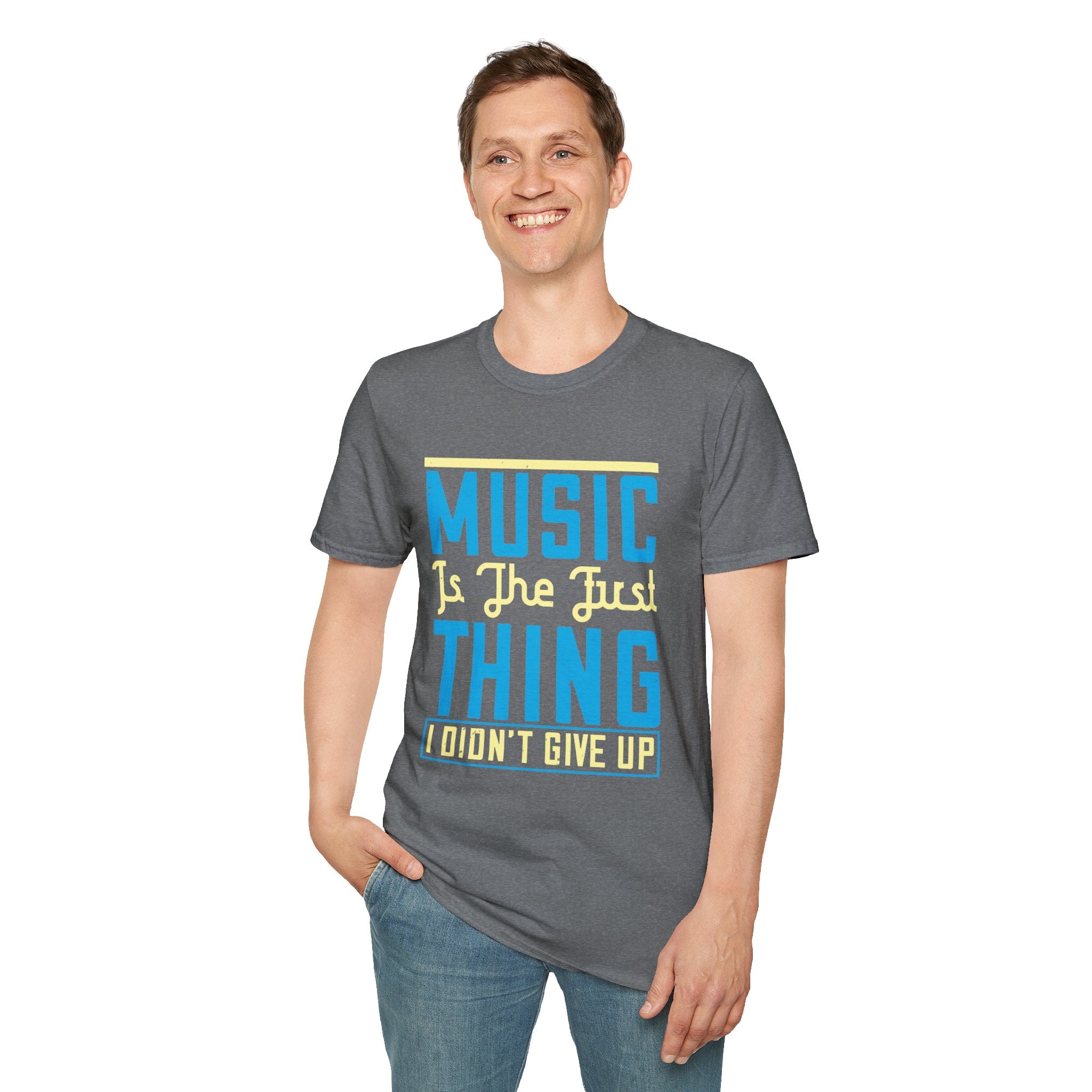 Music Motivational Unisex T-Shirt, Music Lover Gift, Inspirational Tee