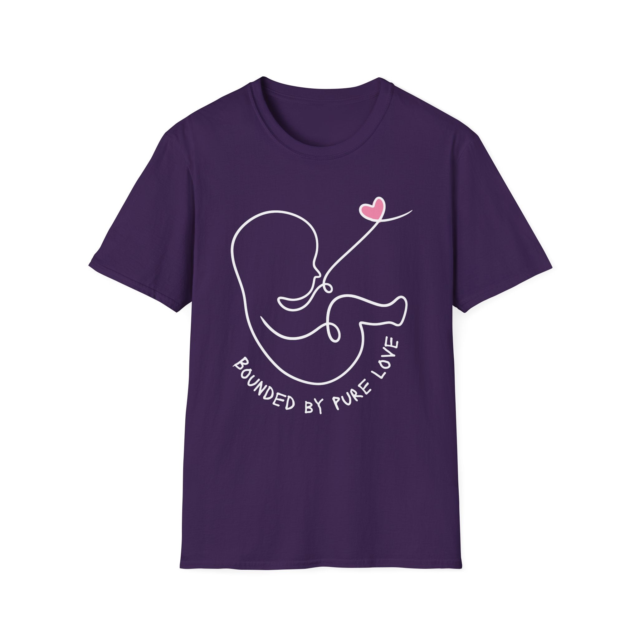 Bounded by Pure Love Unisex T-Shirt, Cute Tee, Expecting