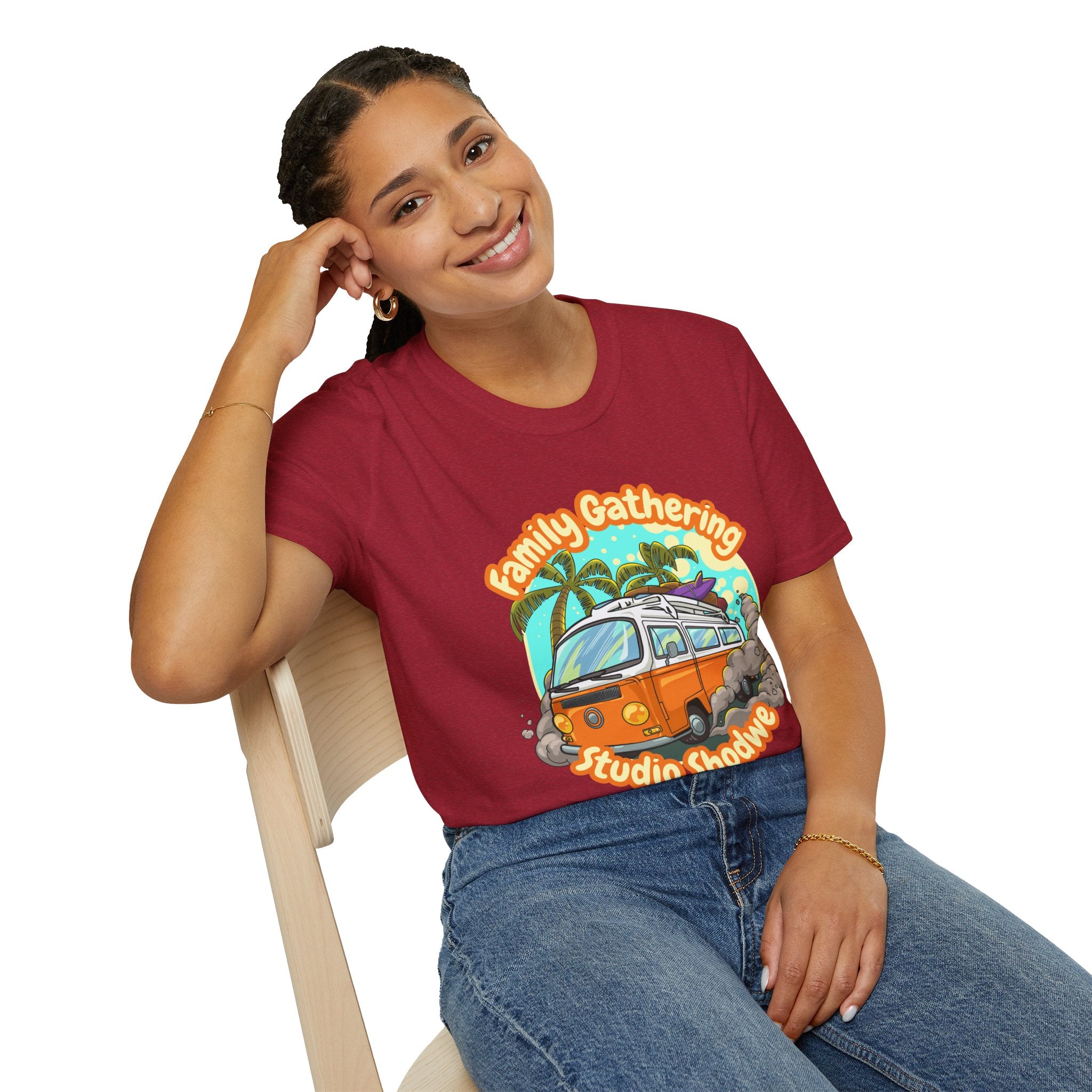 Family Gathering Unisex Softstyle T-Shirt, Family Reunion Tee