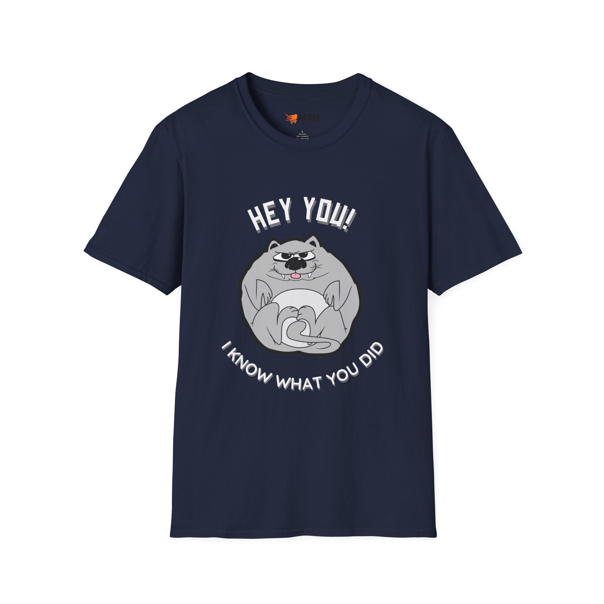 Funny Cat Graphic T-Shirt, Cute Pet Lover Gift