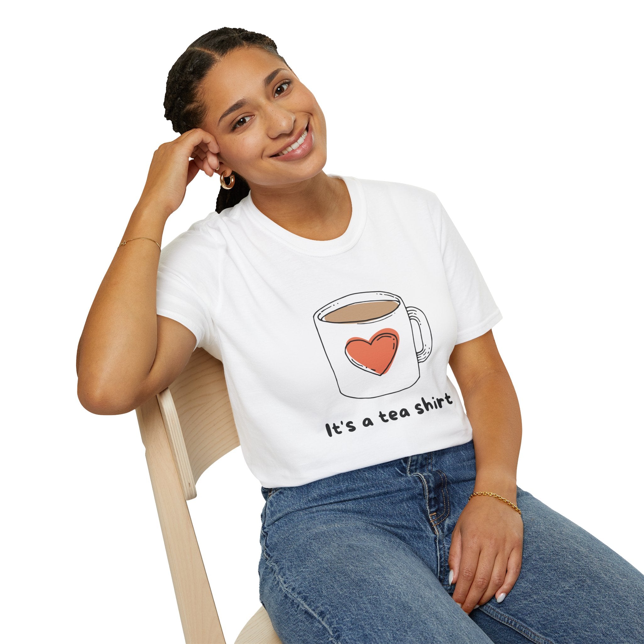 Cute Tea Shirt Unisex Tee, Funny Gift for Tea Lovers