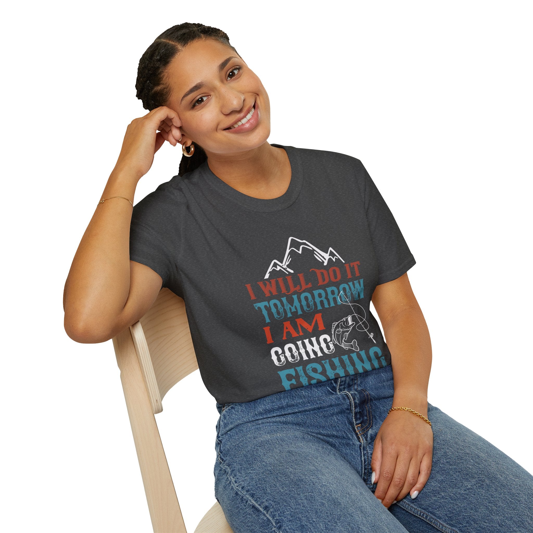 Fishing Quote Unisex T-Shirt - Perfect for Outdoors