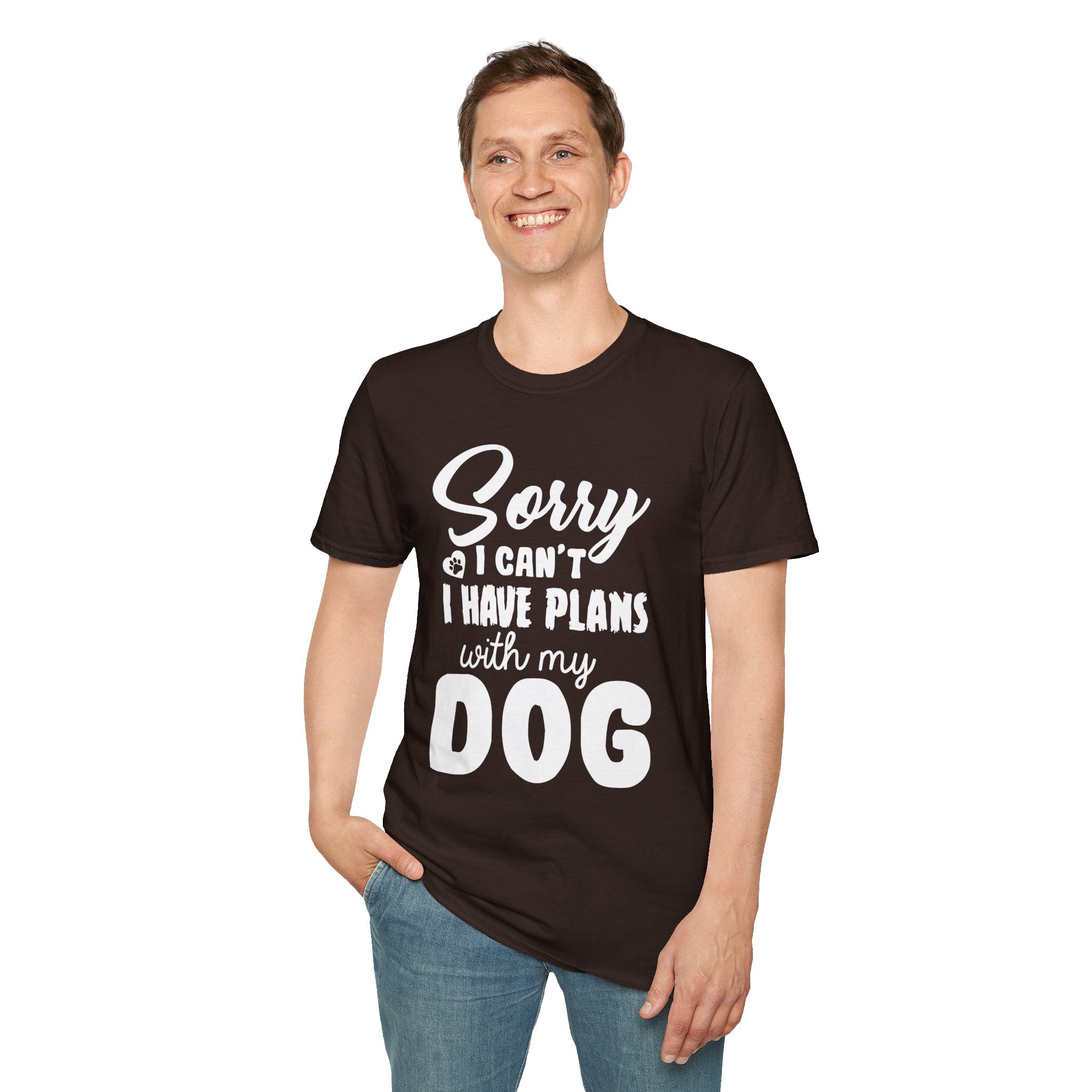 Dog Lover T-Shirt, Funny Pet Owner Apparel, Gift for Dog Moms and Dads, Cute Canine Graphic Tee, Animal Lover Outfit