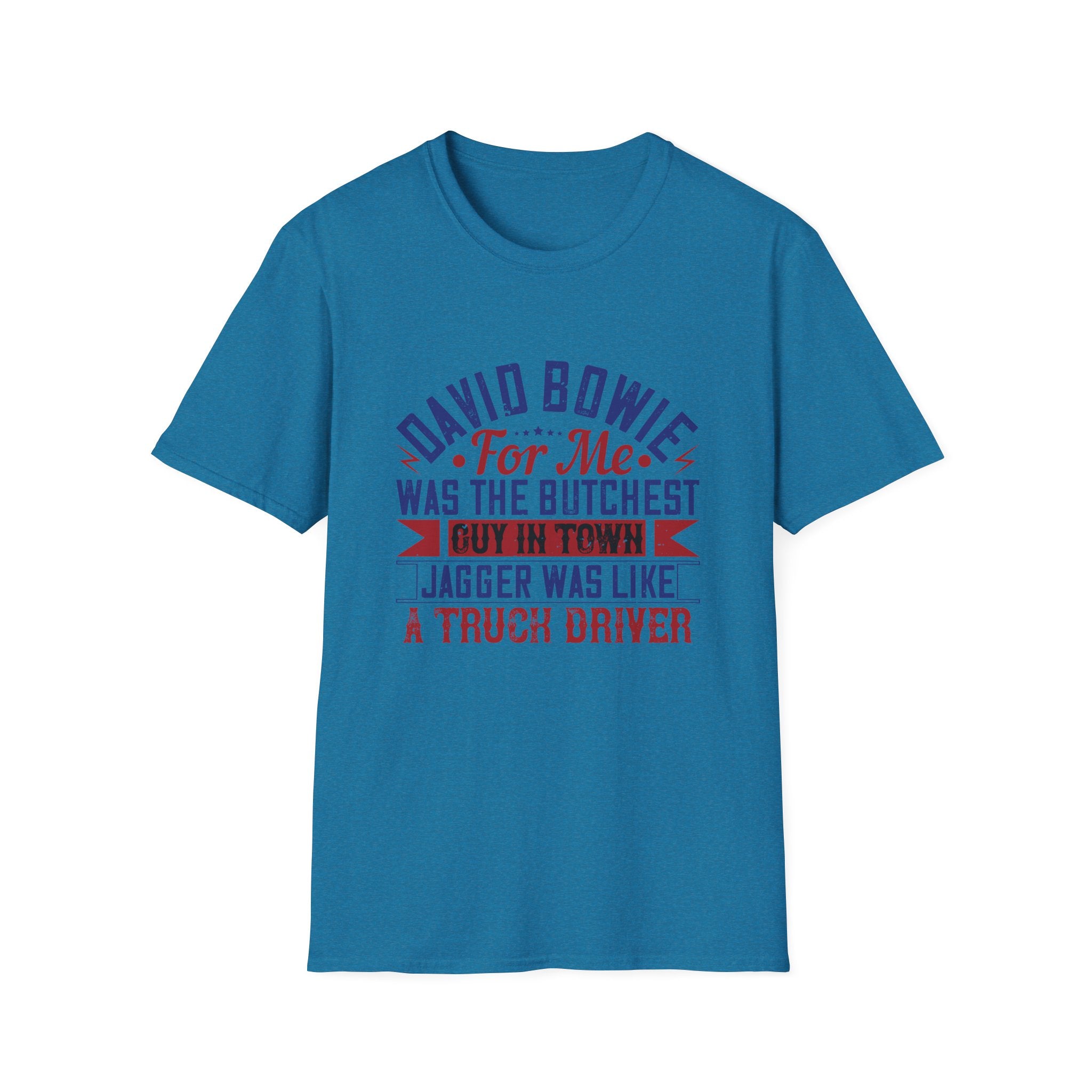 David Bowie Tribute T-Shirt, Unisex Graphic Tee, Music Lover Gift, Casual Wear, Retro Style, Birthday Present, Pop Culture Shirt
