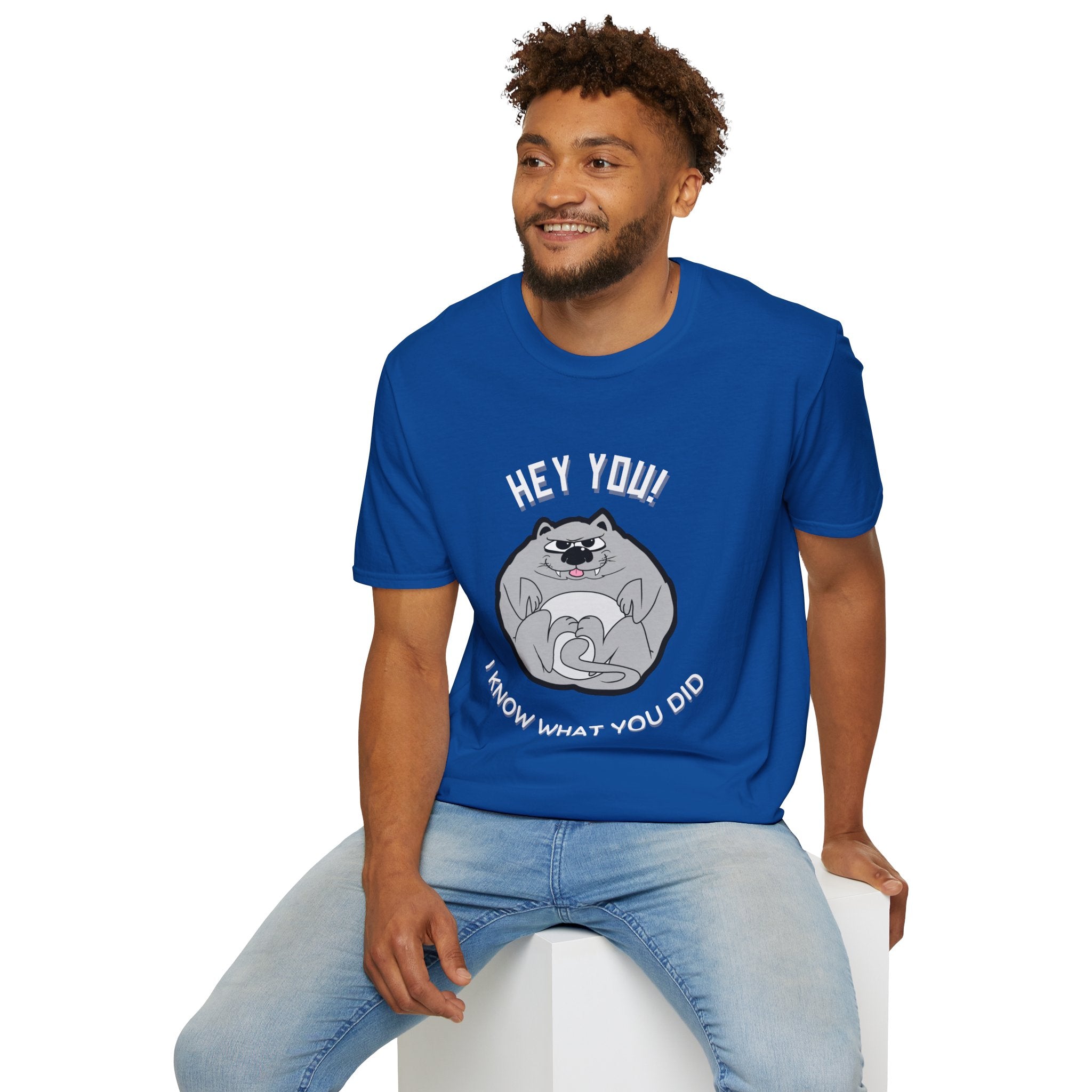 Funny Cat Graphic T-Shirt, Cute Pet Lover Gift