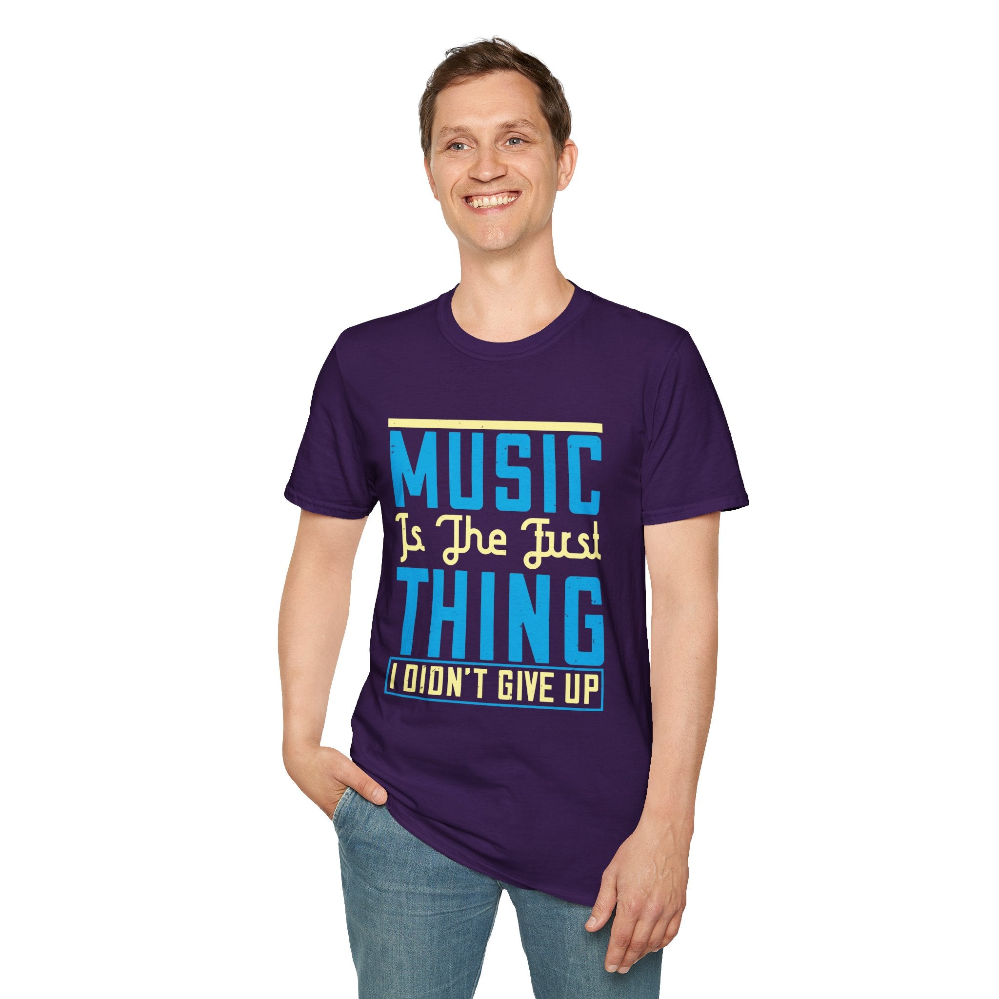 Music Motivational Unisex T-Shirt, Music Lover Gift, Inspirational Tee