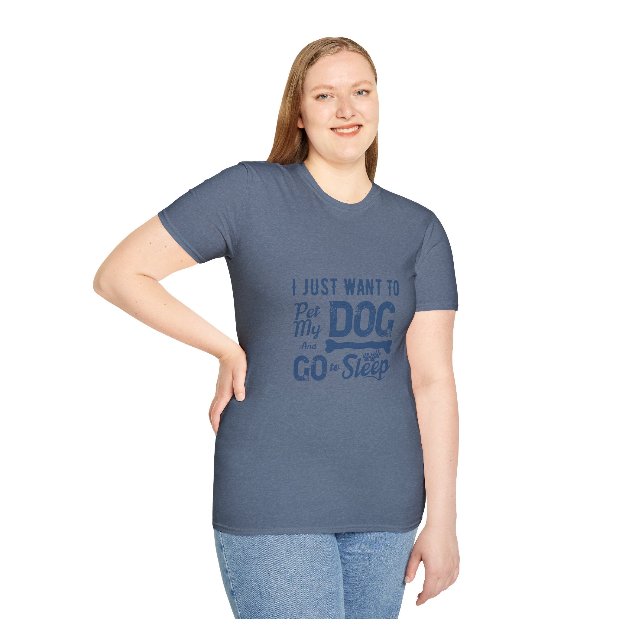 Funny Dog Lover Unisex T-Shirt, Pet Lover Gift, Cute Dog T-Shirt, Dog Mom, Dog Dad Apparel, Animal Lover Shirt