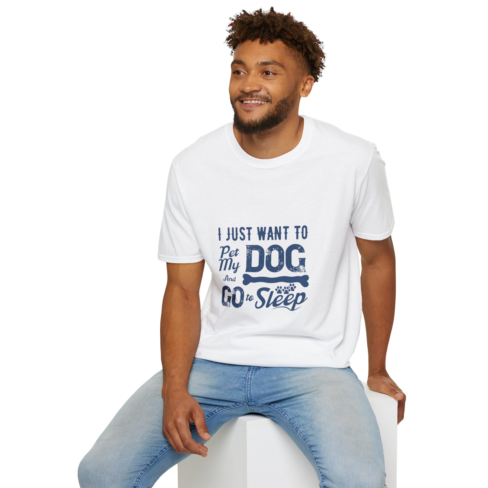 Funny Dog Lover Unisex T-Shirt, Pet Lover Gift, Cute Dog T-Shirt, Dog Mom, Dog Dad Apparel, Animal Lover Shirt