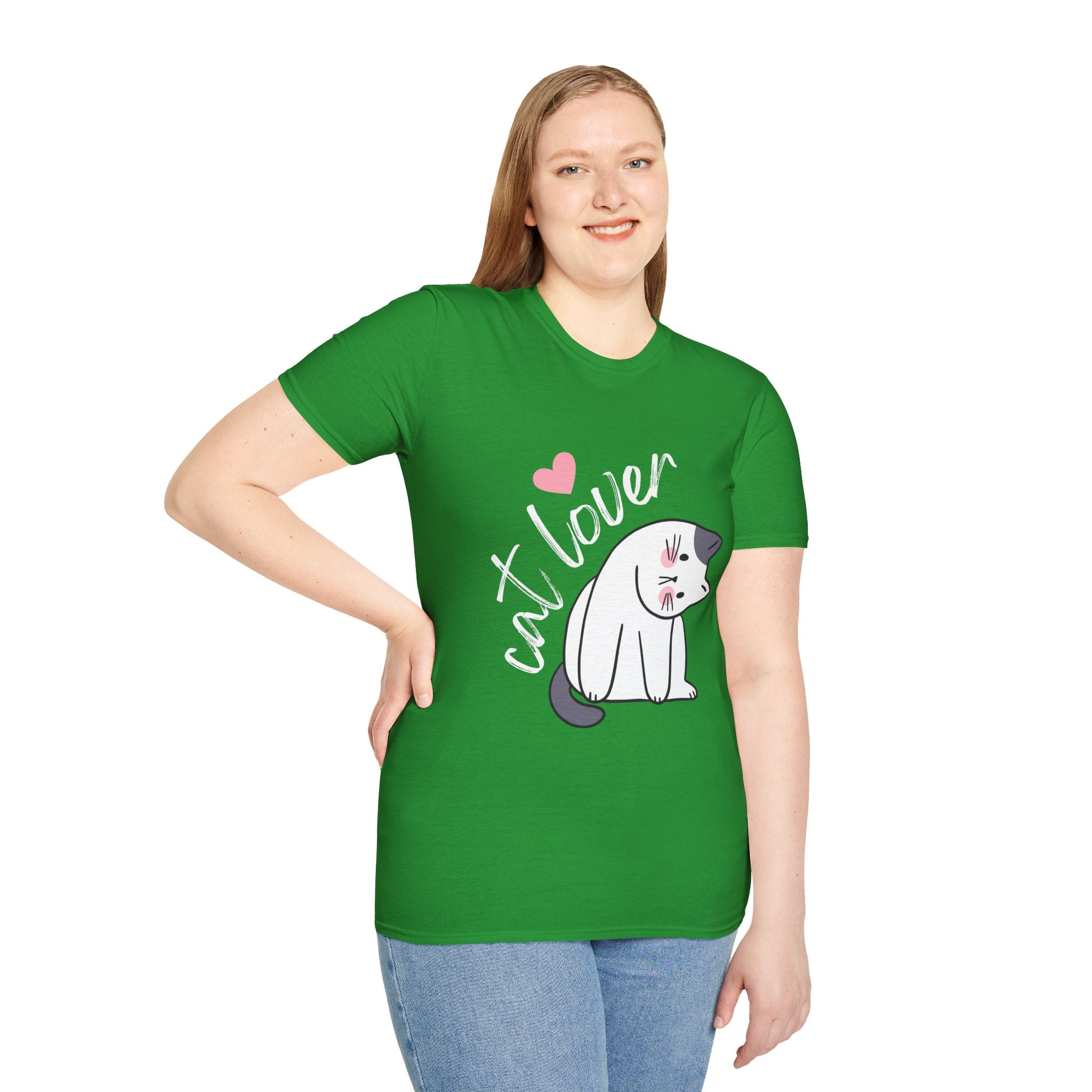 Cat Lover T-Shirt: Cute Animal Tee for Pet Lovers