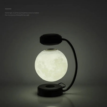 3D LED Moon Night Light Wireless Magnetic Levitating Rotating Floating Ball Lamp For School Office Bookshop Home Decoration Advibe Studio