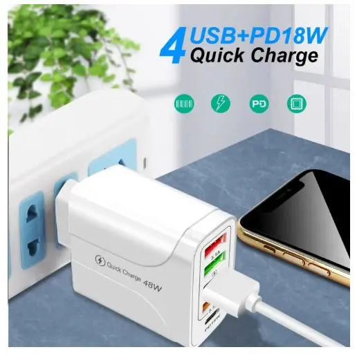 4 Port USB Charger Advibe Studio