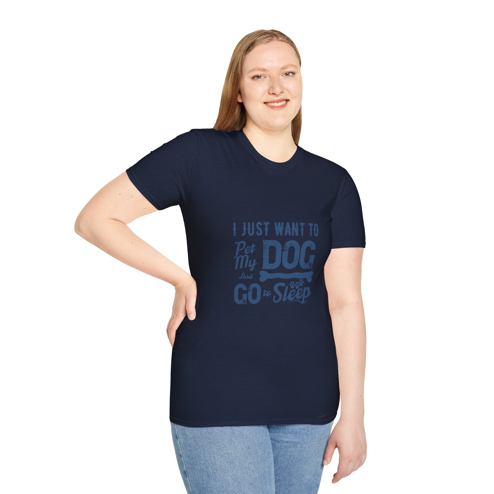 Funny Dog Lover Unisex T-Shirt, Pet Lover Gift, Cute Dog T-Shirt, Dog Mom, Dog Dad Apparel, Animal Lover Shirt