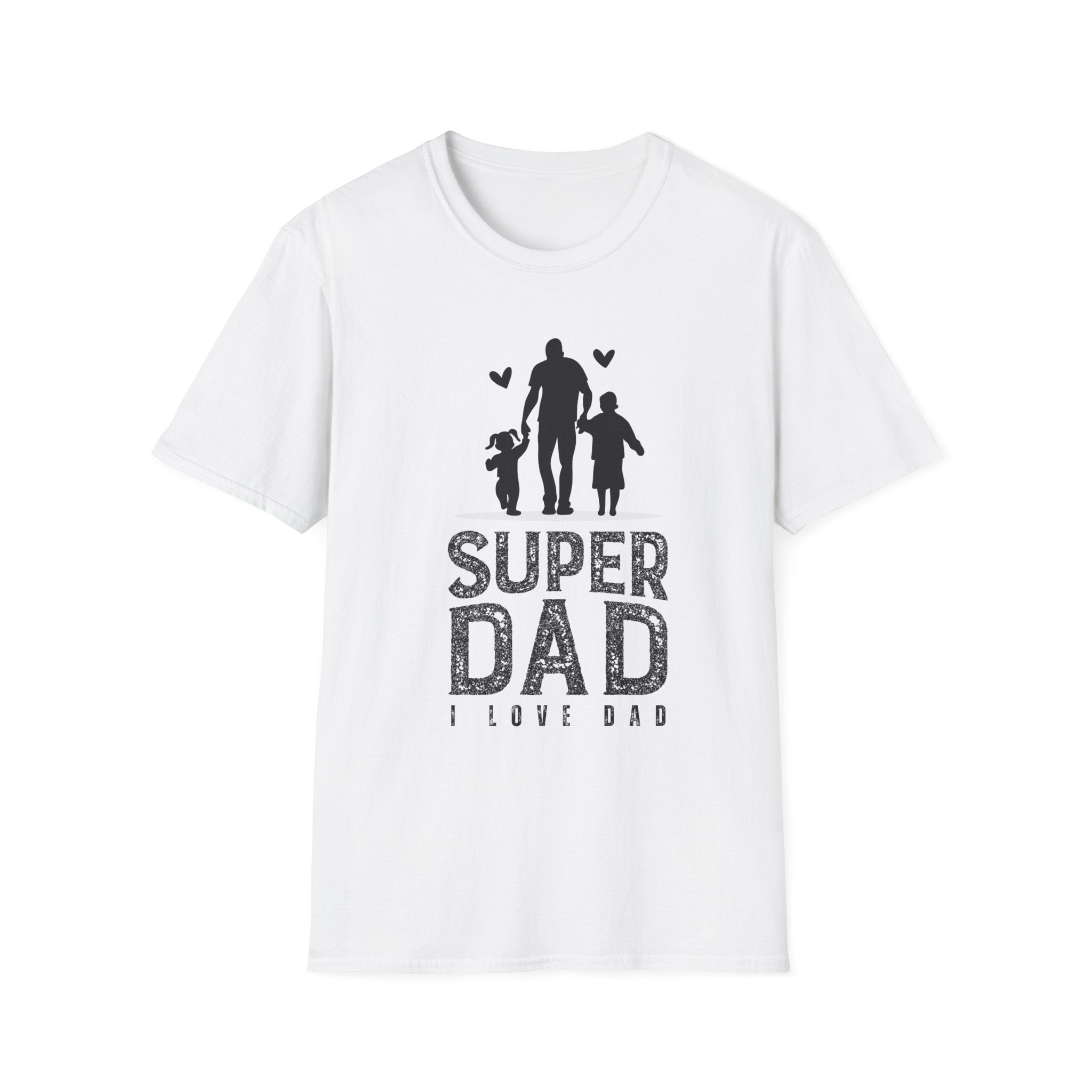 Super Dad Unisex Softstyle T-Shirt, Father's Day Gift