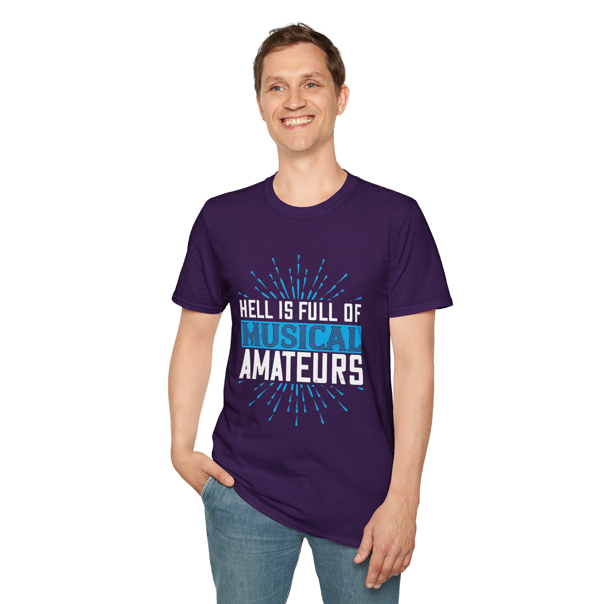 Musical Amateurs T-Shirt, Funny Music Lover Tee, Unisex Softstyle Shirt