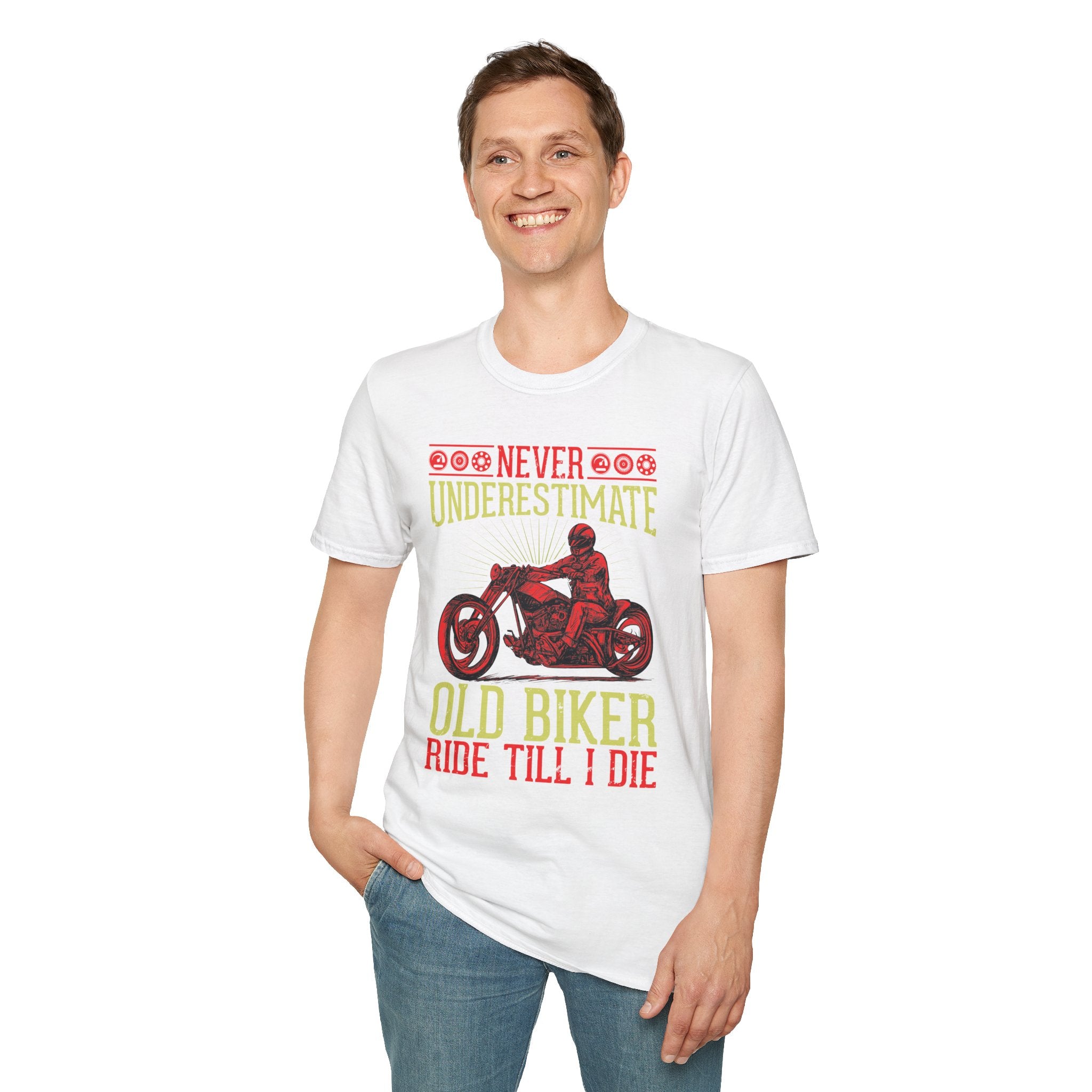 Unisex Biker Shirt - Never Underestimate Old Biker - Motorcycle Gift, Motorbike Lover Tee, Father’s Day Present, Adventure Apparel, [...]