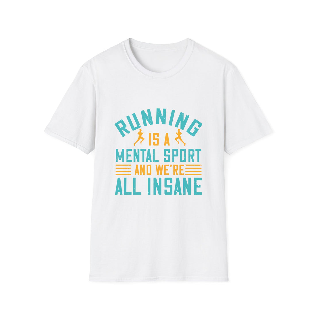 Running Insanity Unisex T-Shirt | Gift for Runners, Fitness Humor Tee