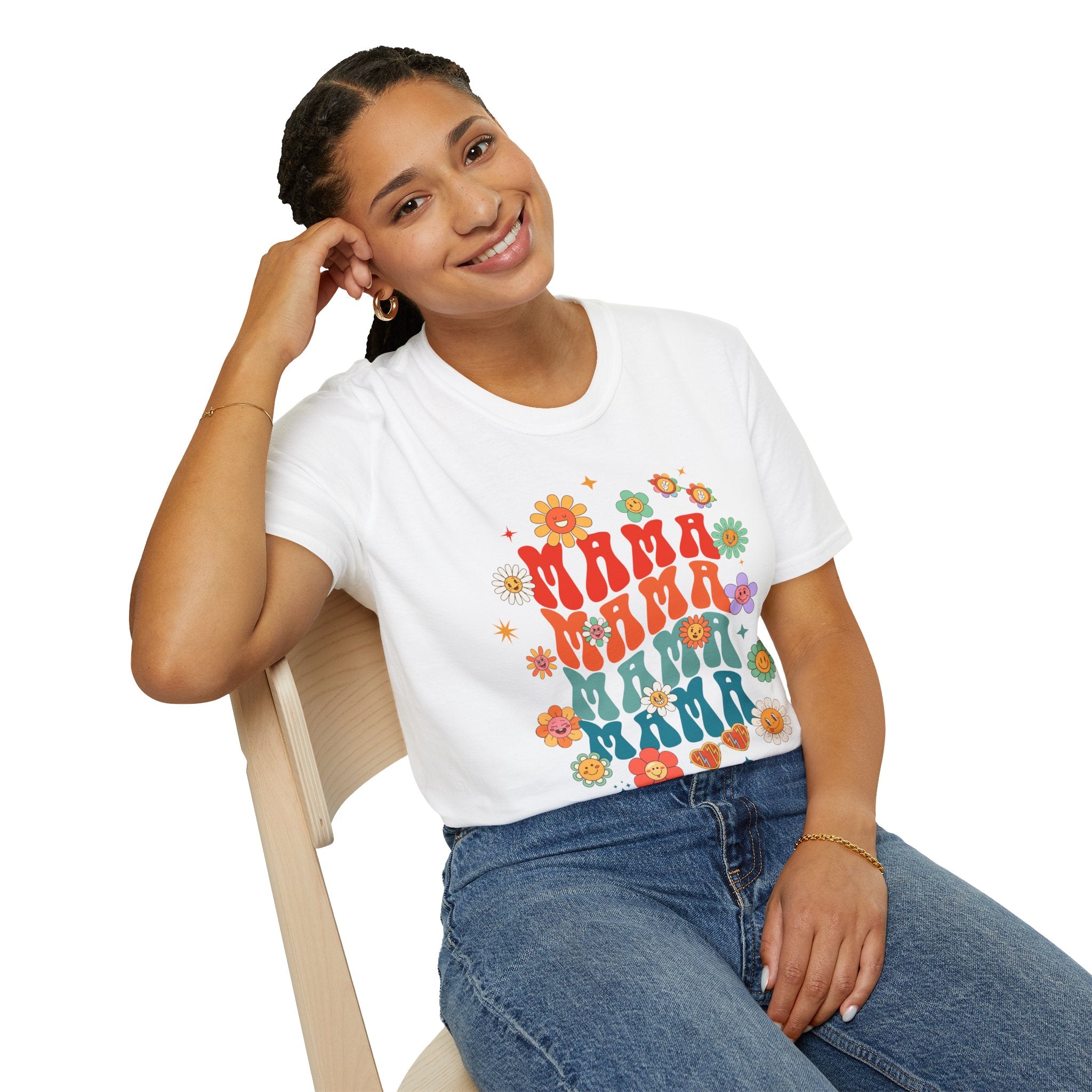 Floral Mommy T-Shirt, Perfect Gift for Mother's Day