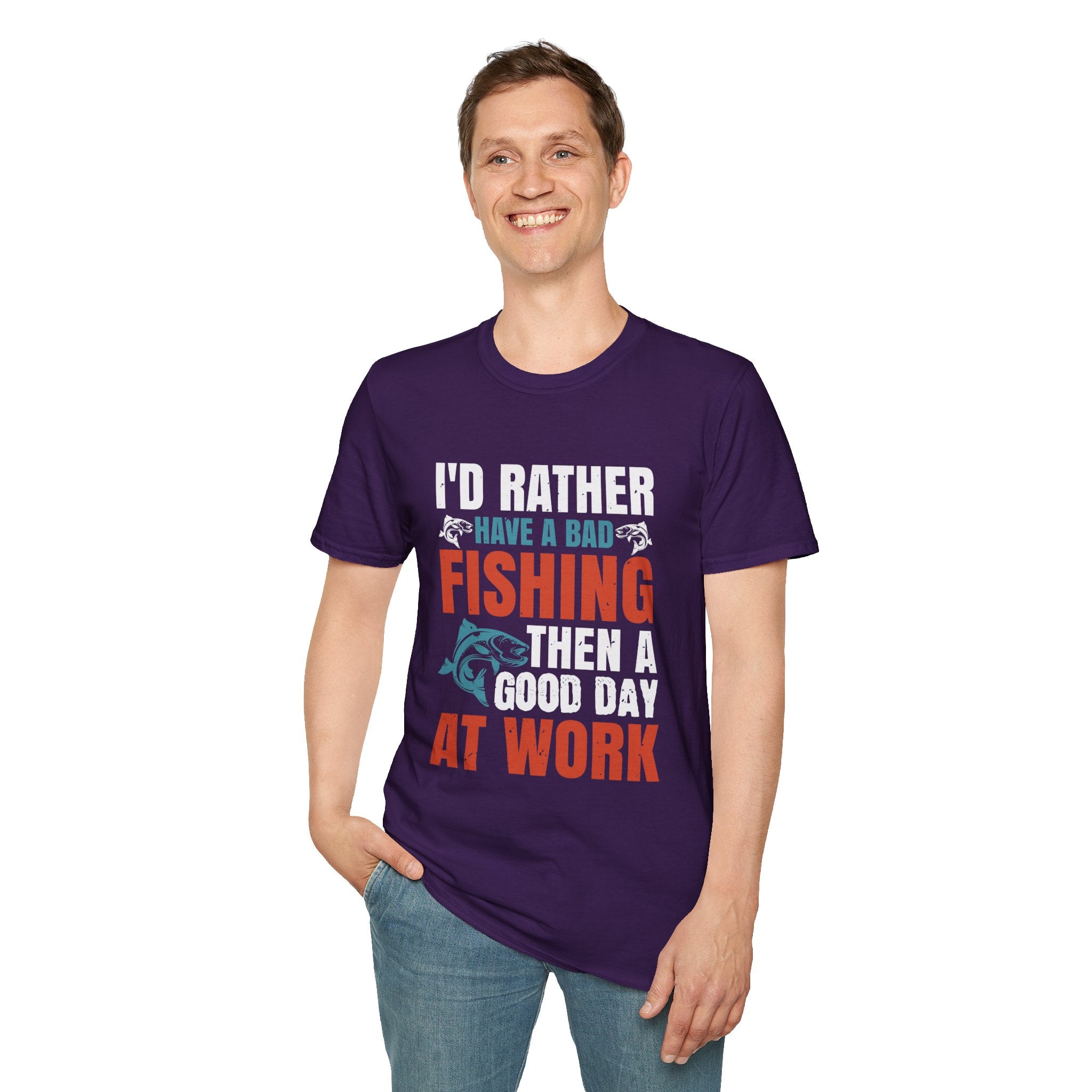 Fishing Humor T-Shirt, Fishing Gift, Unisex Tee