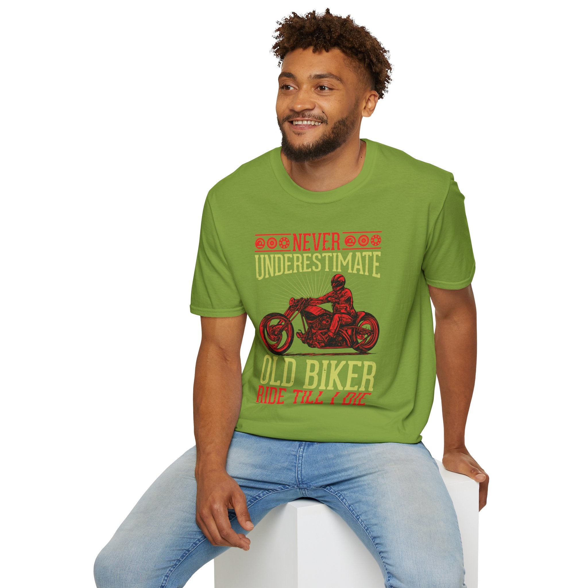 Unisex Biker Shirt - Never Underestimate Old Biker - Motorcycle Gift, Motorbike Lover Tee, Father’s Day Present, Adventure Apparel, [...]