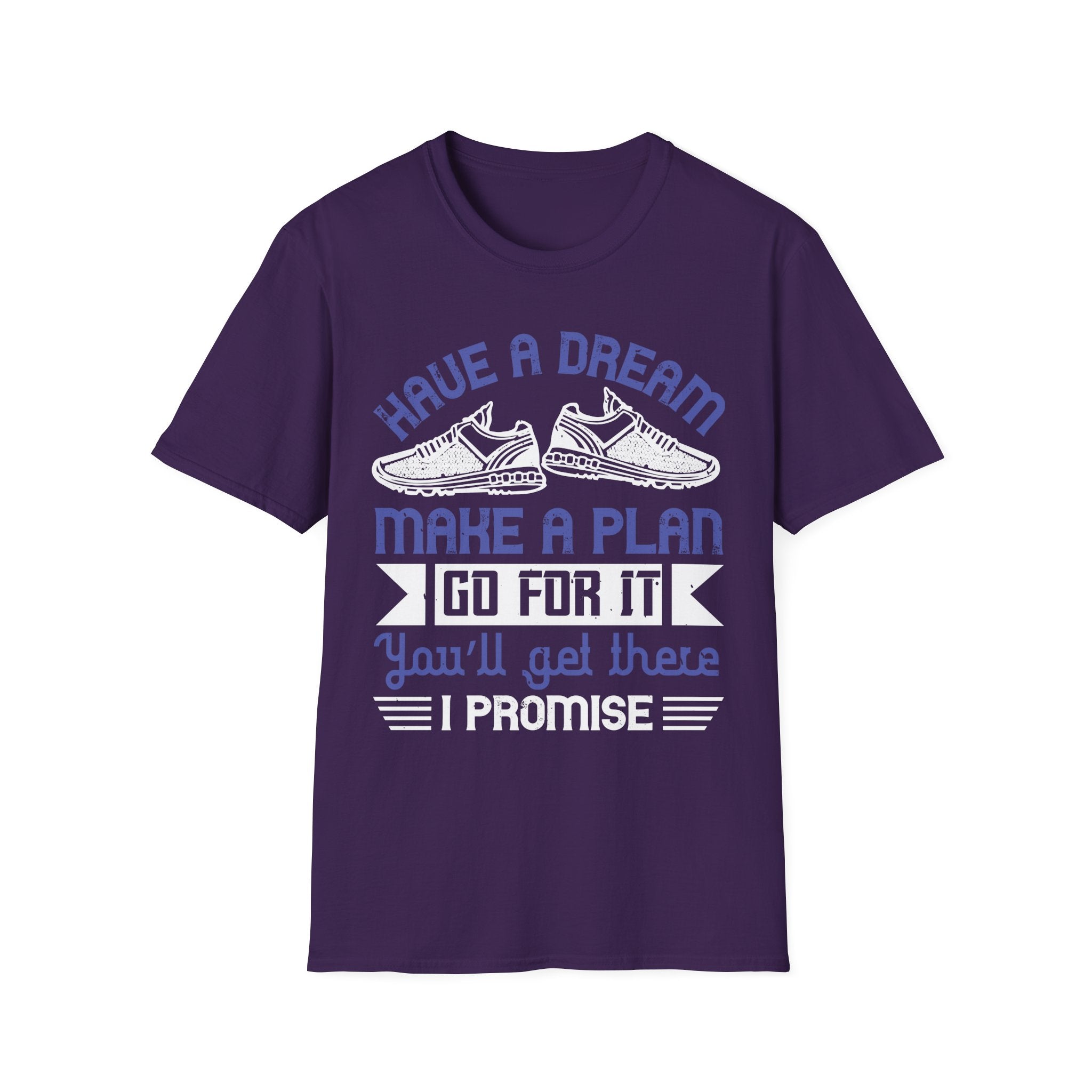 Inspirational Graphic T-Shirt with Motivational Quote, Dream Big