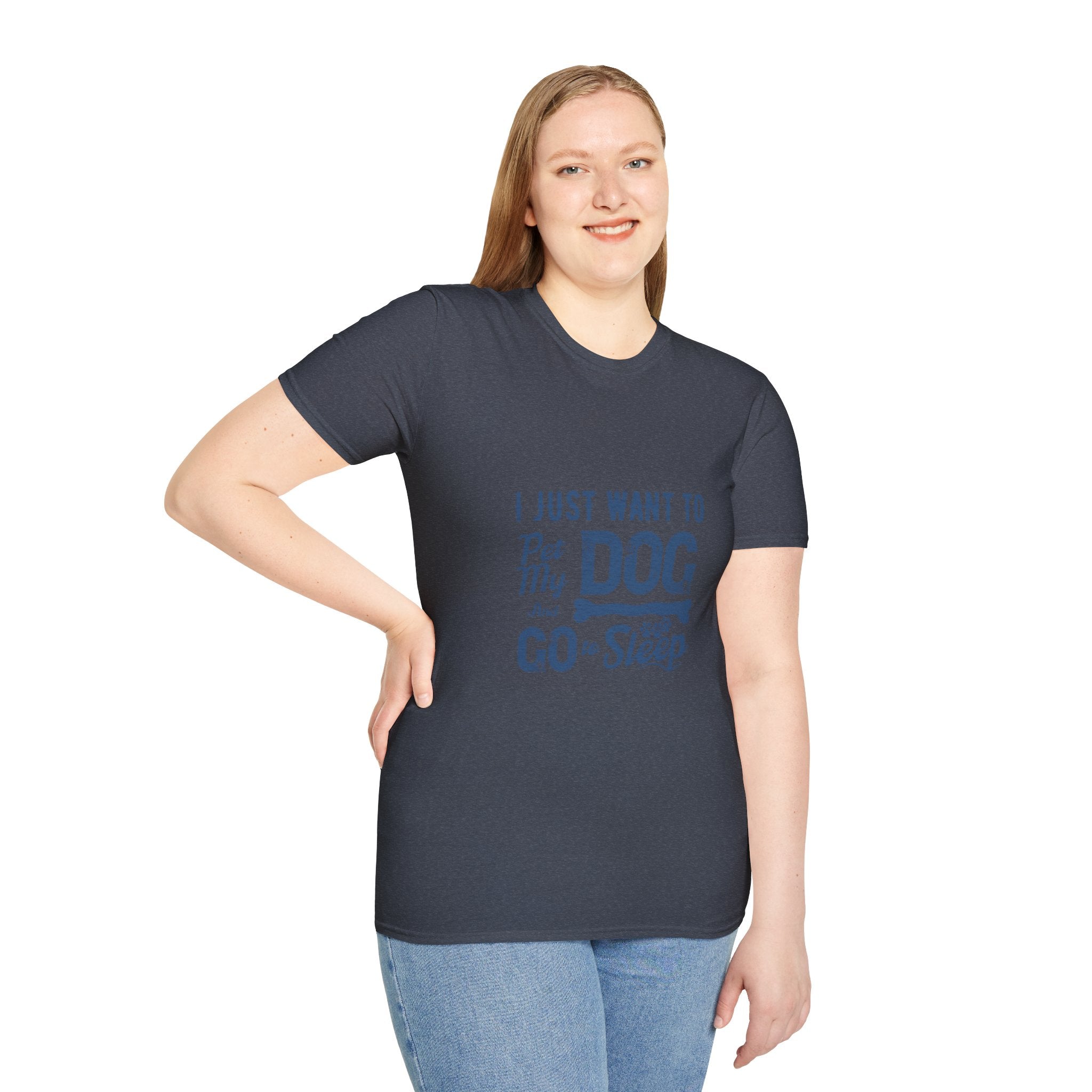 Funny Dog Lover Unisex T-Shirt, Pet Lover Gift, Cute Dog T-Shirt, Dog Mom, Dog Dad Apparel, Animal Lover Shirt