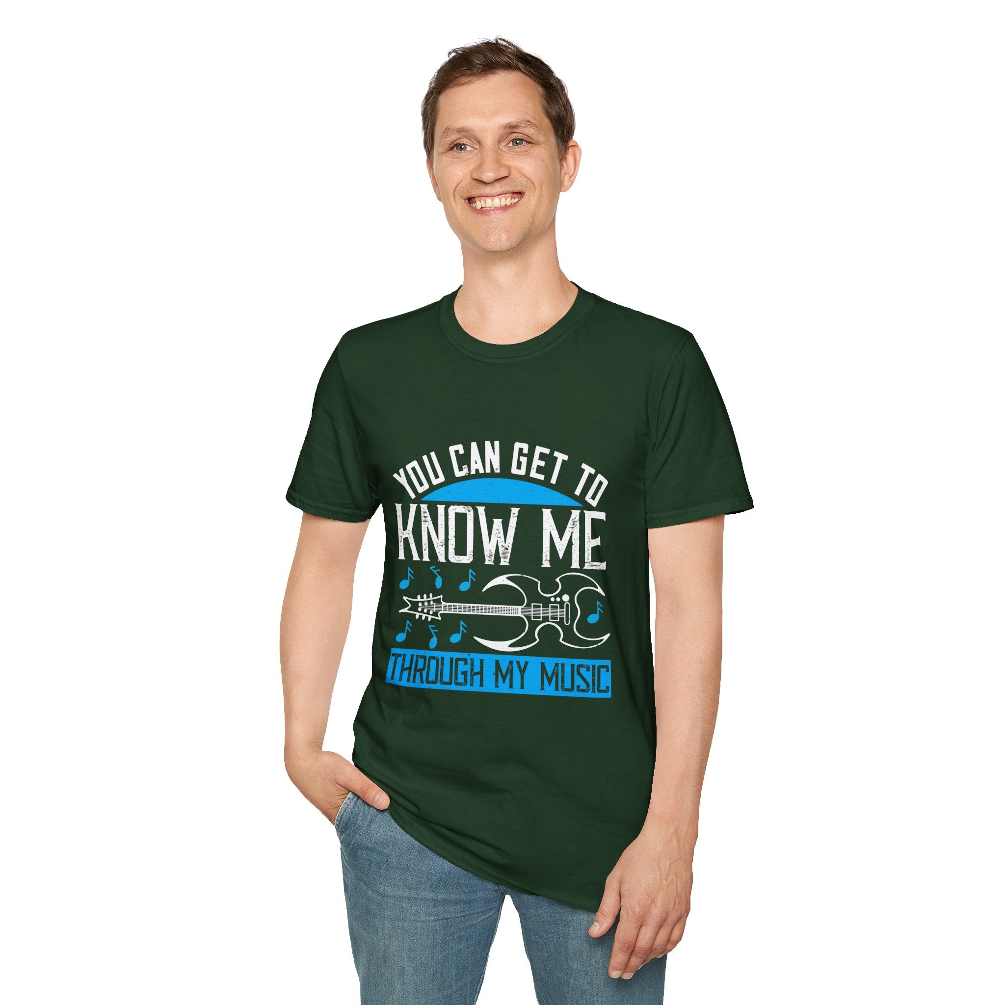 Unisex Music Quote T-Shirt, Softstyle Graphic Tee, Gift for Musicians