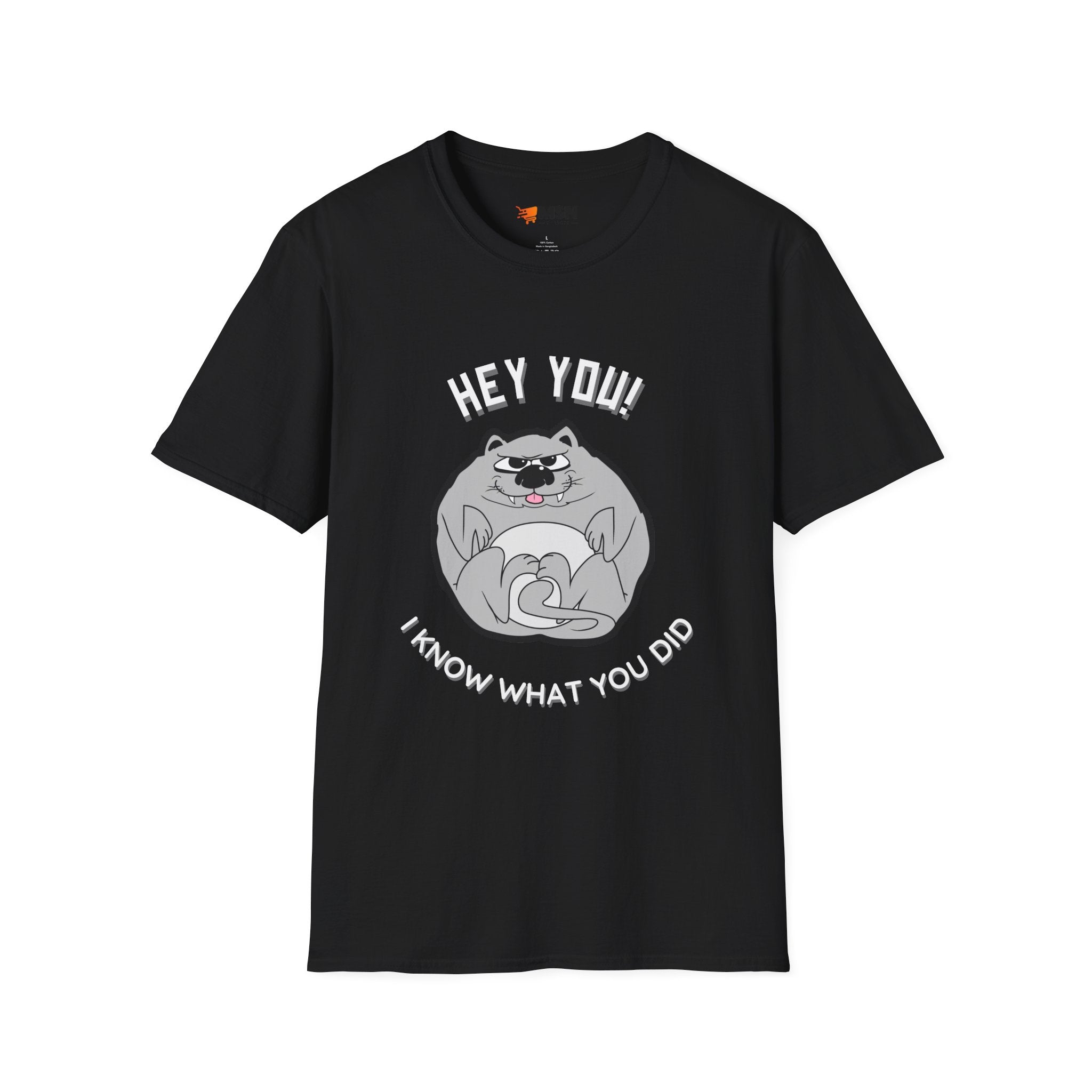 Funny Cat Graphic T-Shirt, Cute Pet Lover Gift