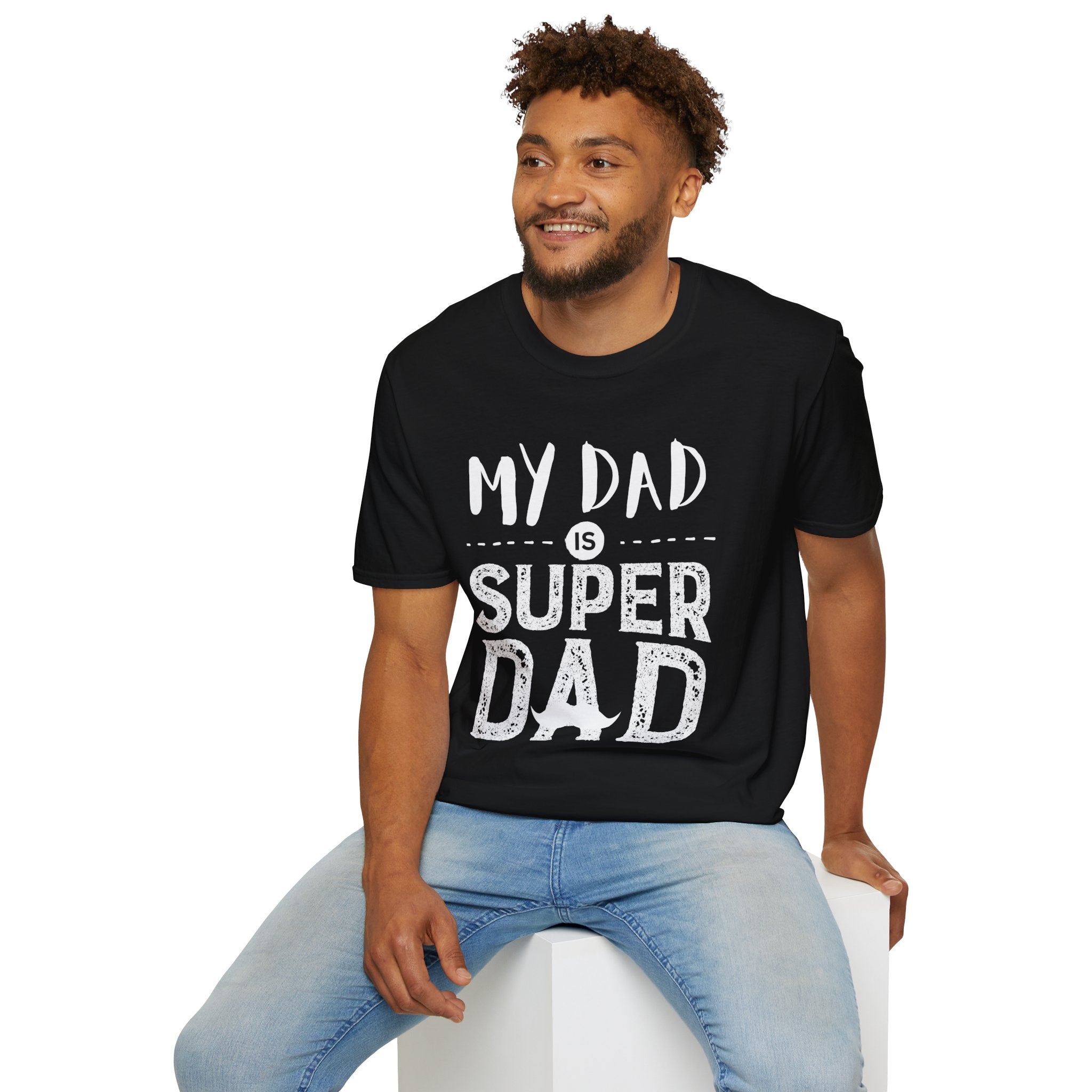 Super Dad Unisex Softstyle T-Shirt | Perfect Gift for Father's Day