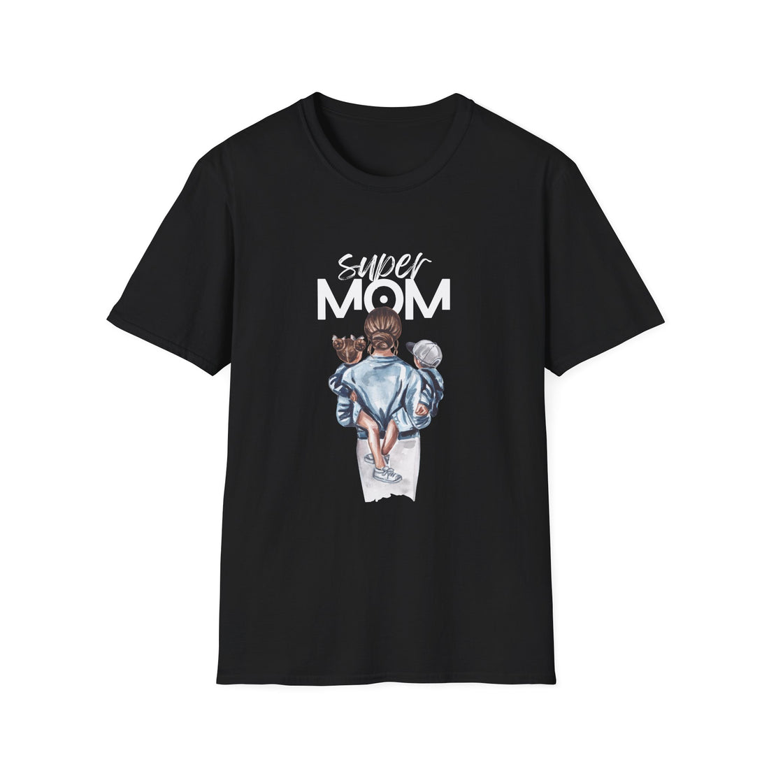 Super Mom Unisex Softstyle T-Shirt | Unisex T-Shirt