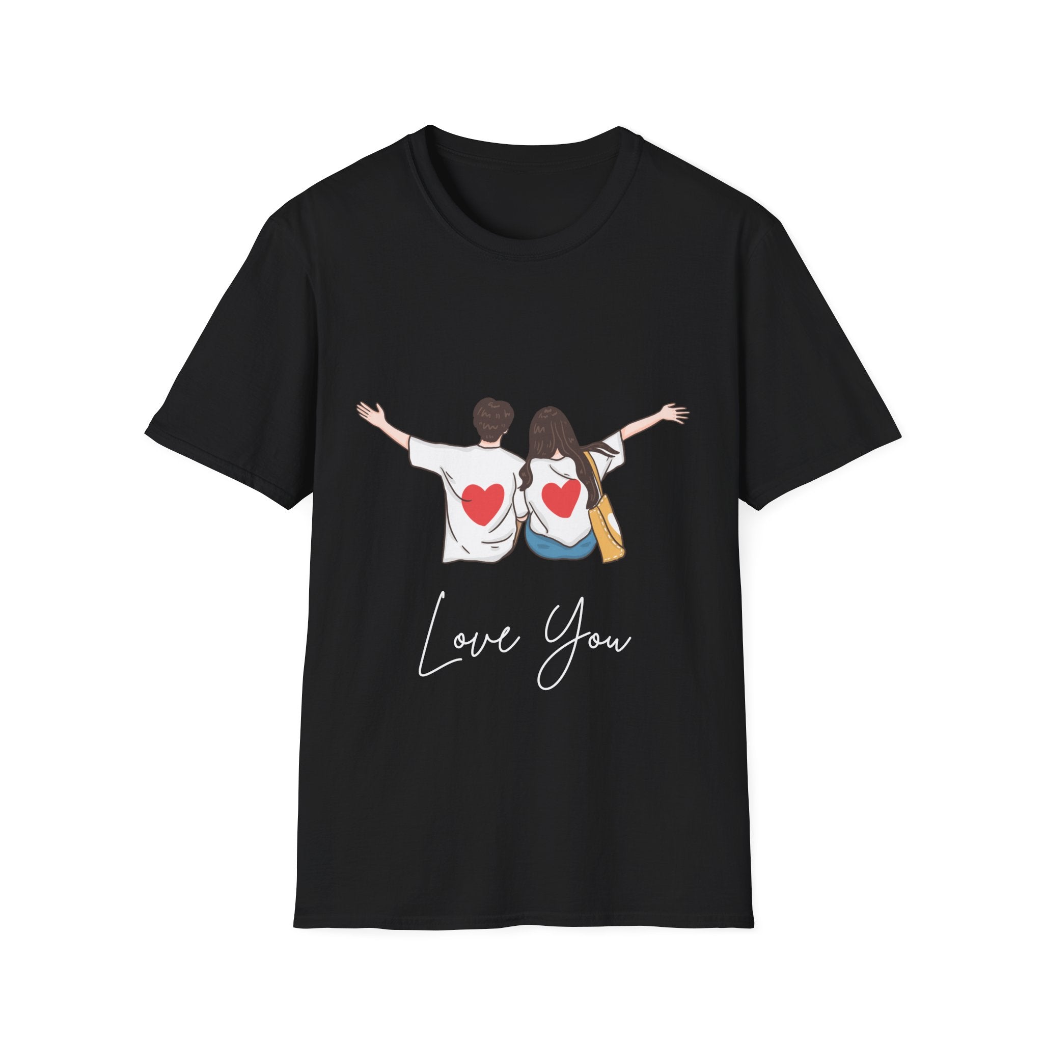 Love You Couple T-Shirt, Romantic Gift, Valentine’s Day Tee