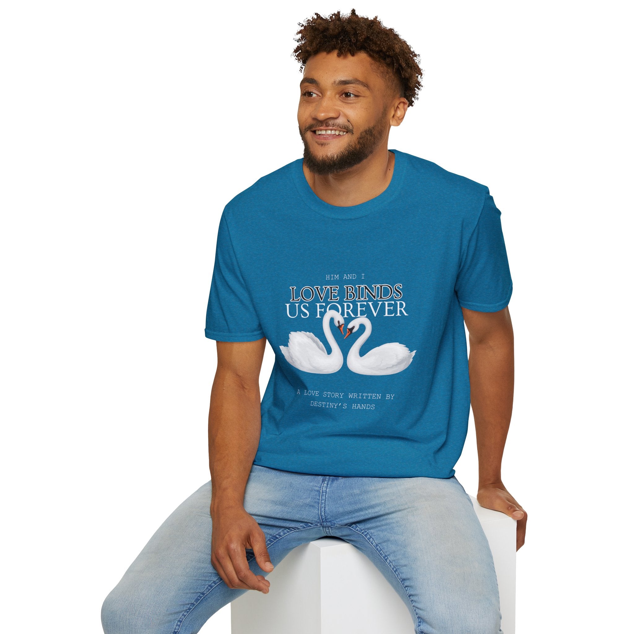 Romantic Swan Love T-Shirt | Perfect Gift for Couples