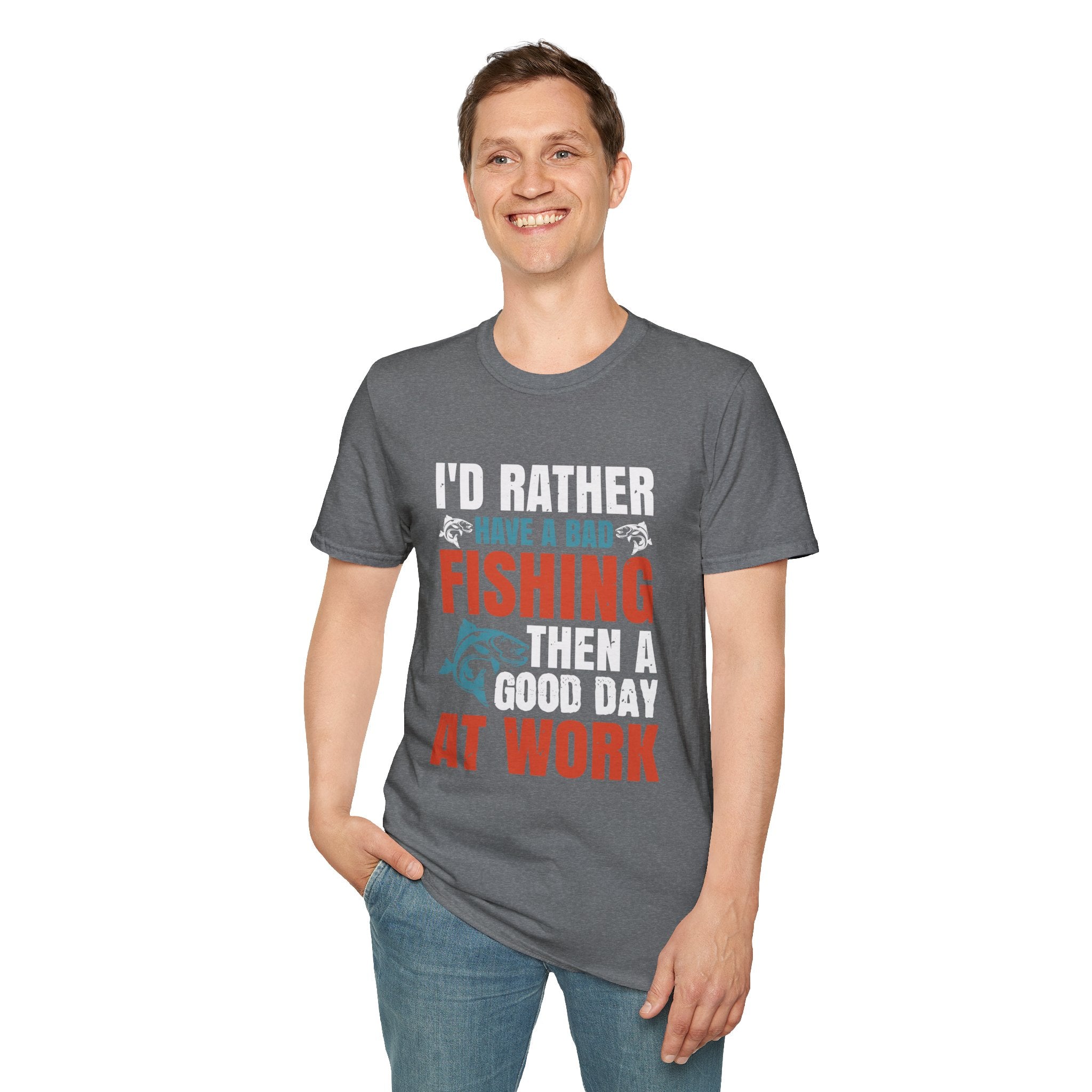 Fishing Humor T-Shirt, Fishing Gift, Unisex Tee